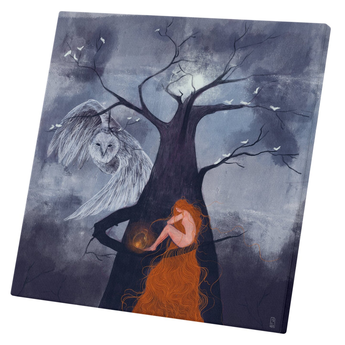 Print on Canva - Dawn, Two Lovers, Night and Day