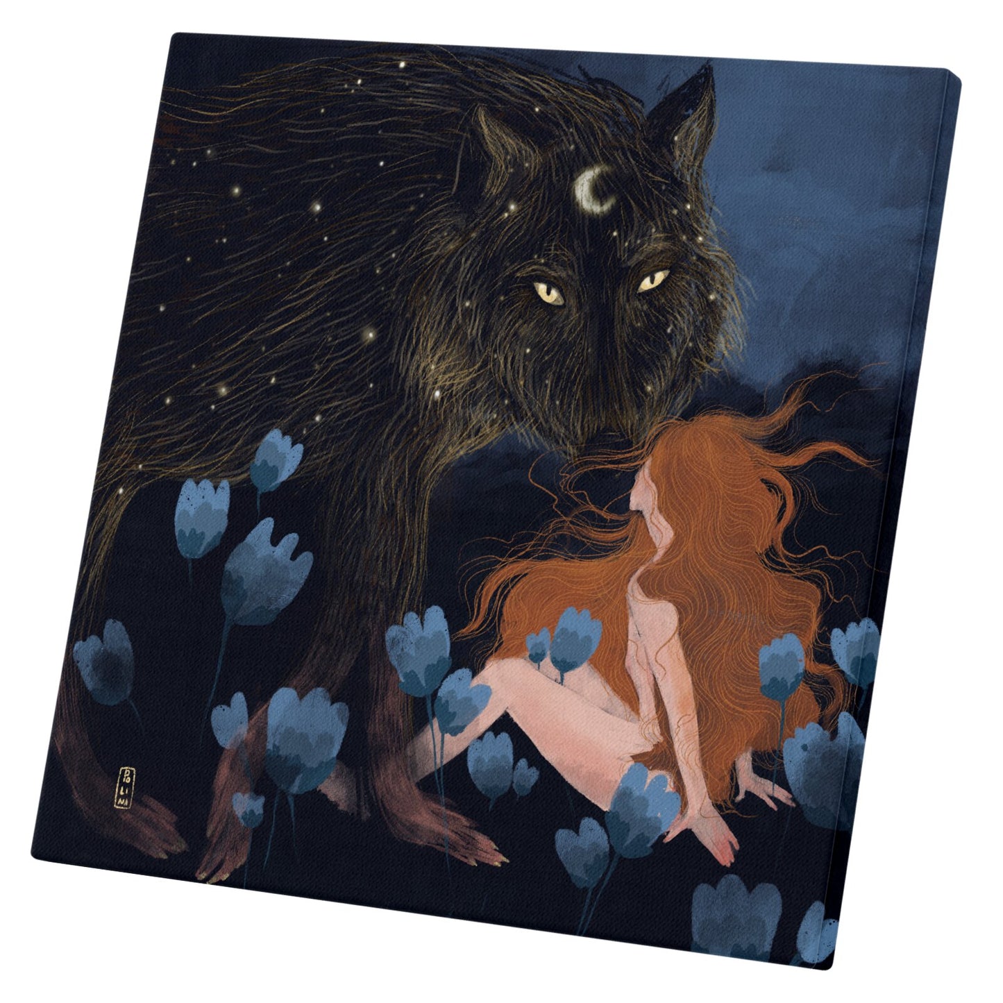 Print on Canva - Dawn, Two Lovers, Night and Day