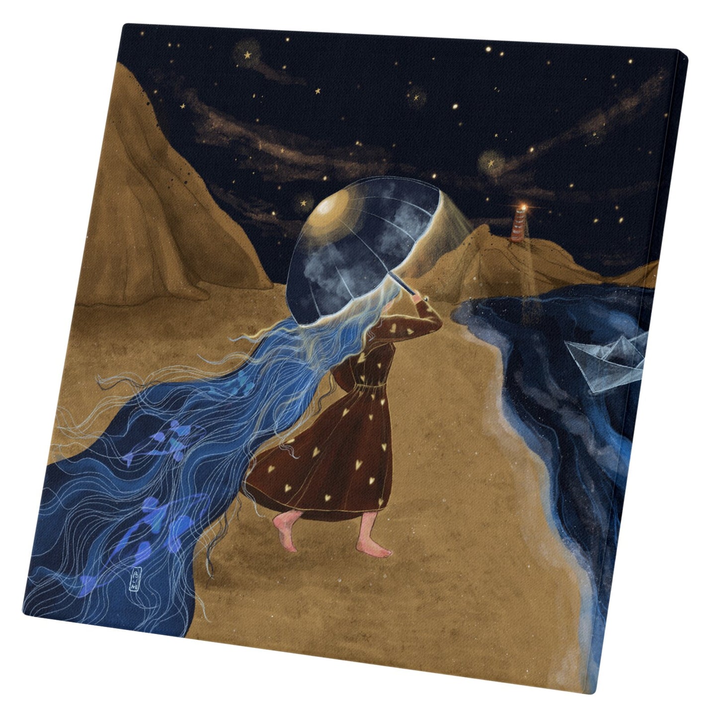 Tableau - La fille de la mer