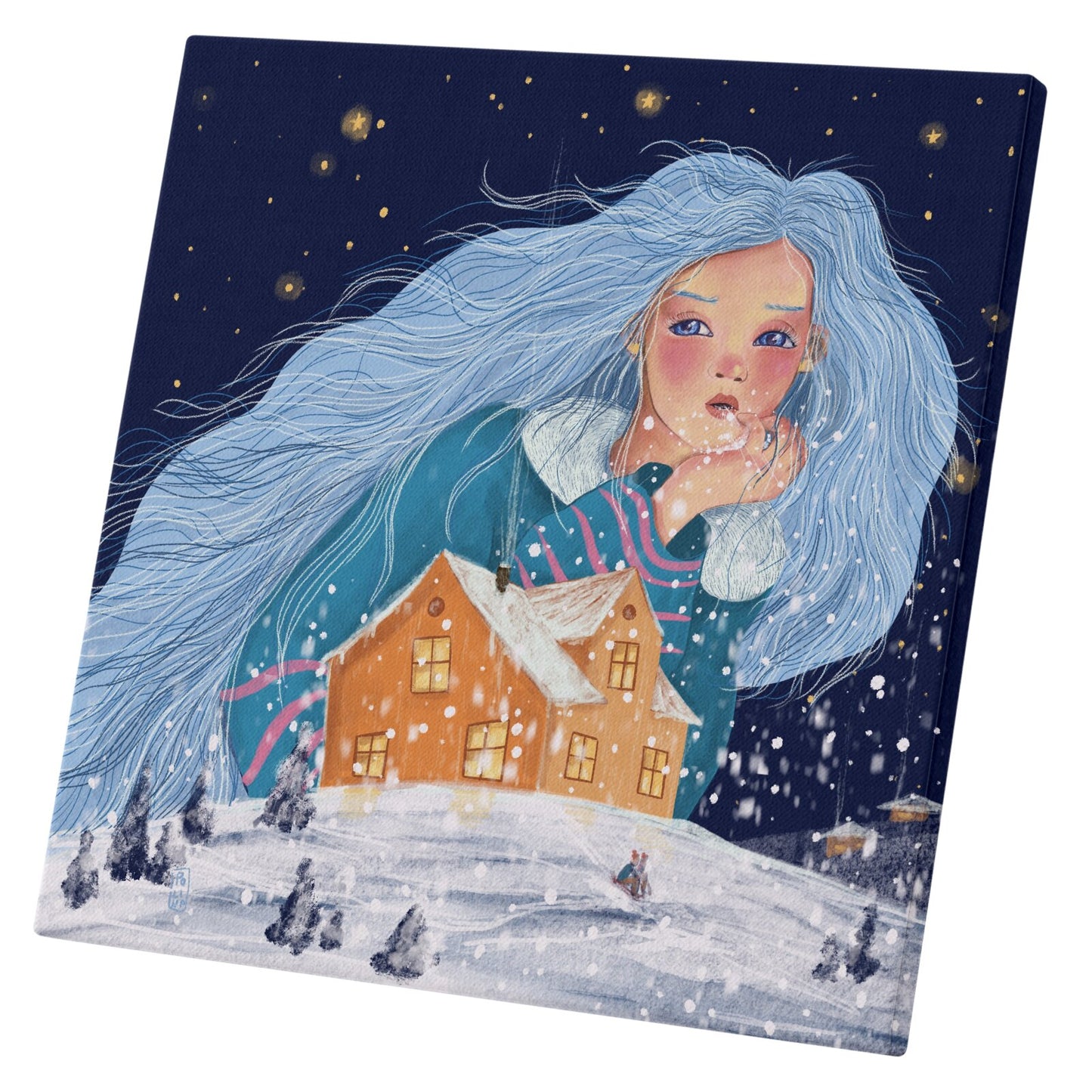 Print on Canva - The Snow Maiden