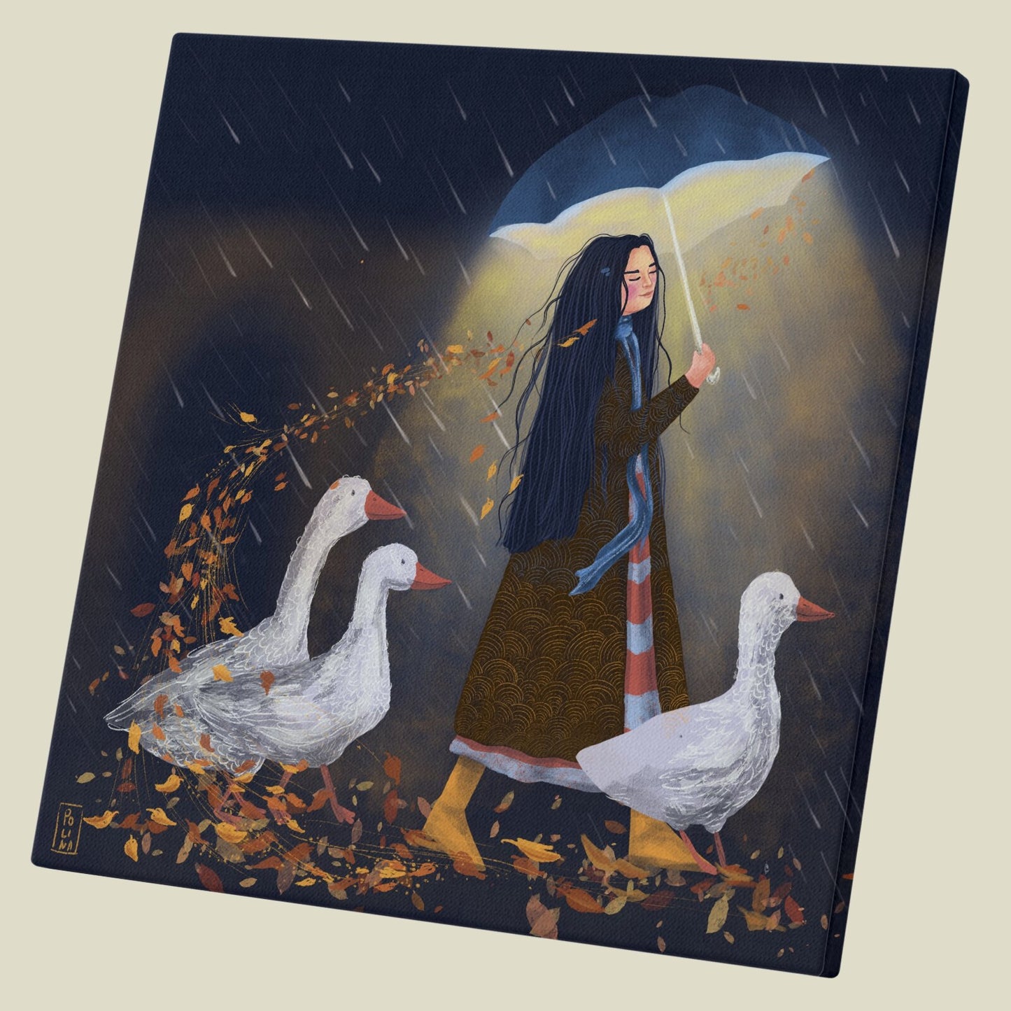 Print on Canva - Autumn walk