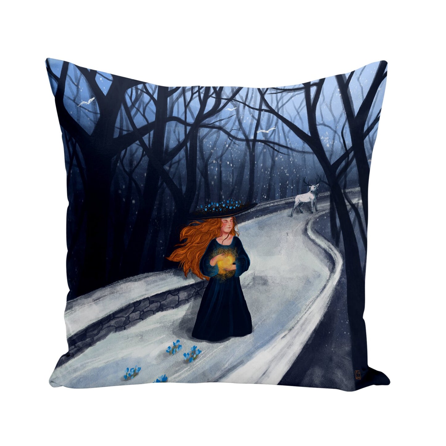 Cushion - Dawn, Two Lovers, Night and Day