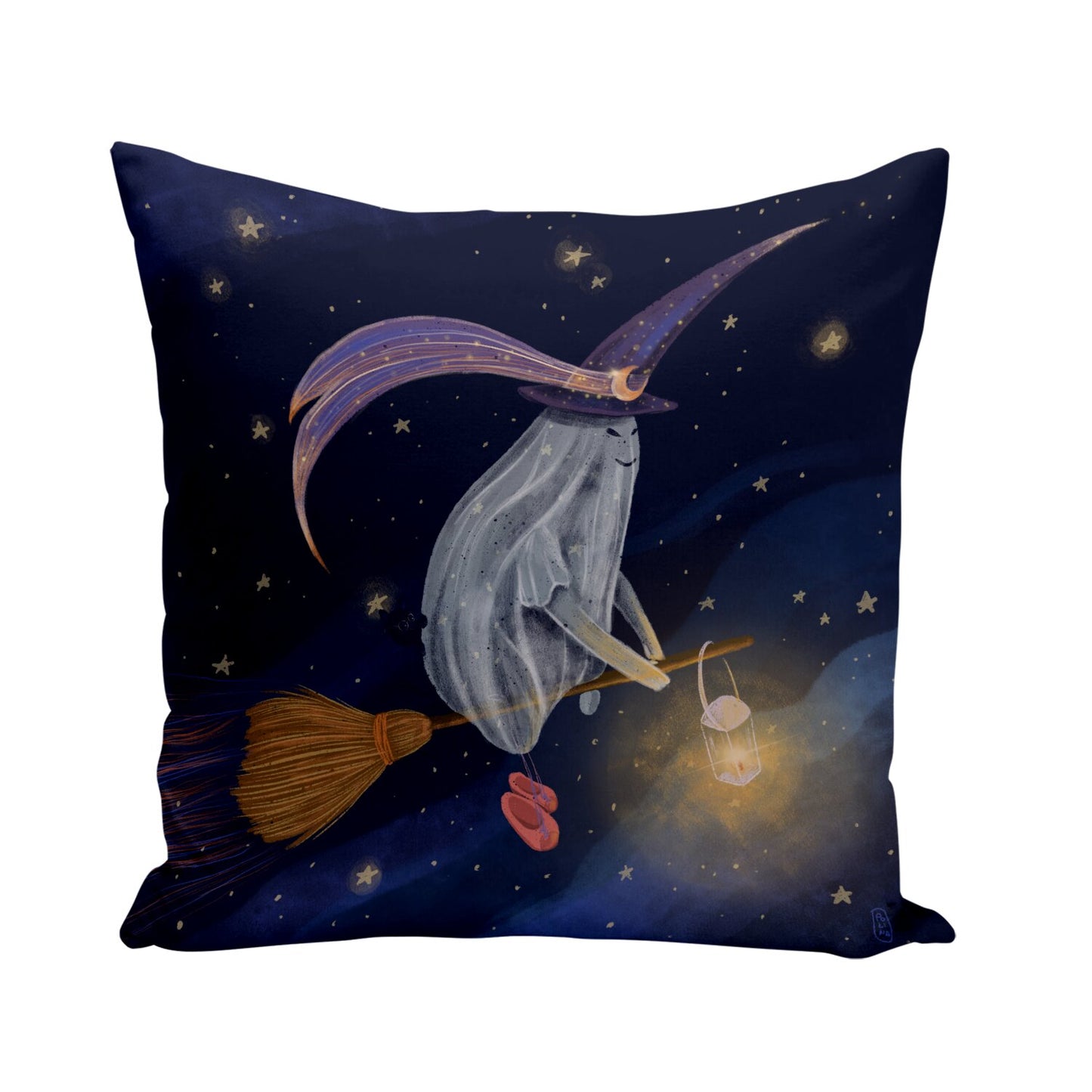 Coussin - La sorcière Fantome