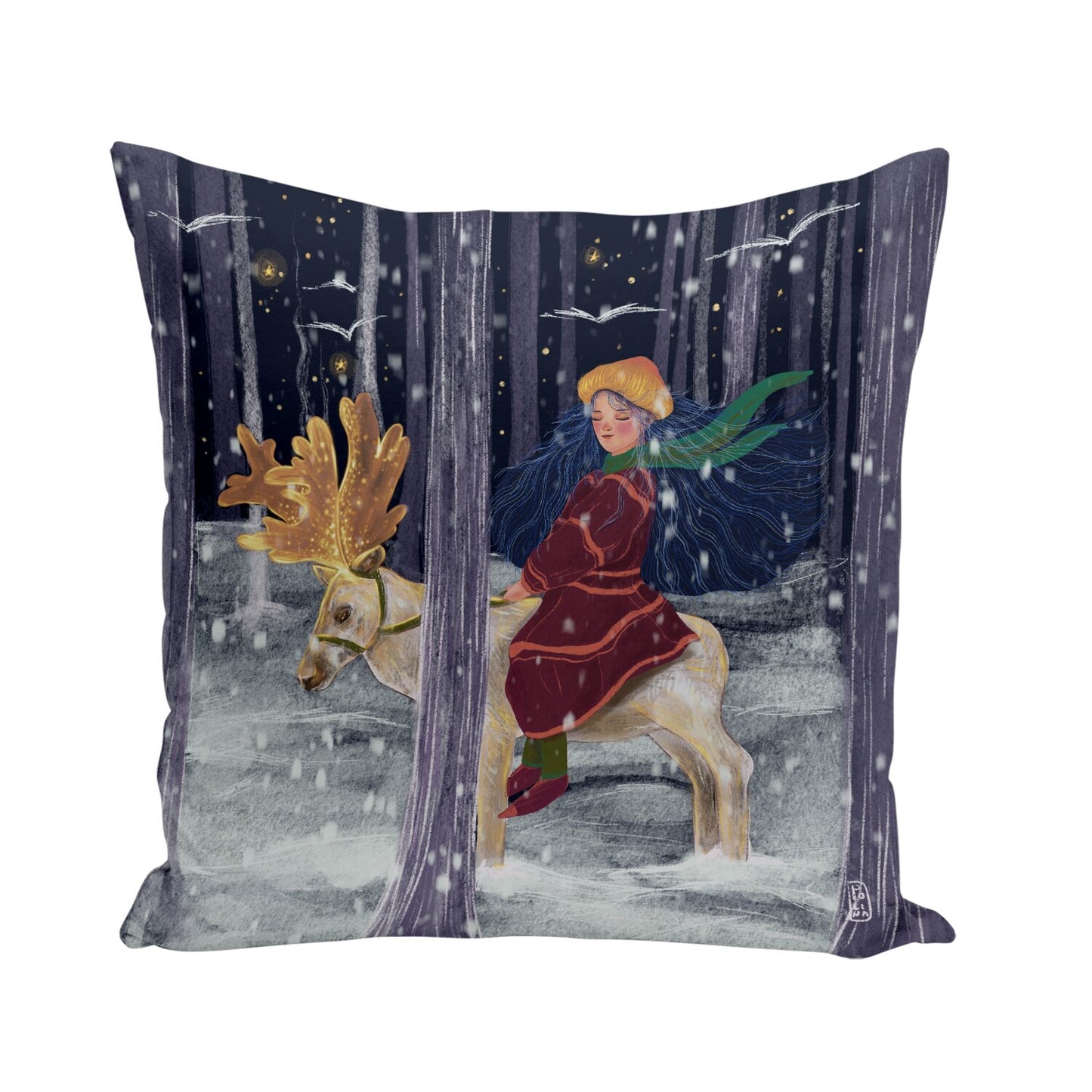 Coussin - La Magie Sauvage des Nuits de Veillée