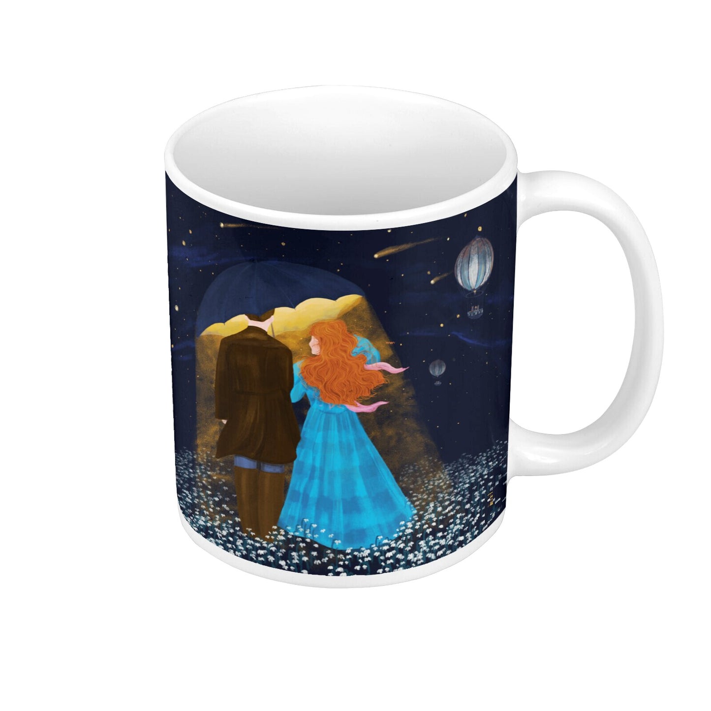 Ceramic Mug - Dawn, Two Lovers, Night and Day