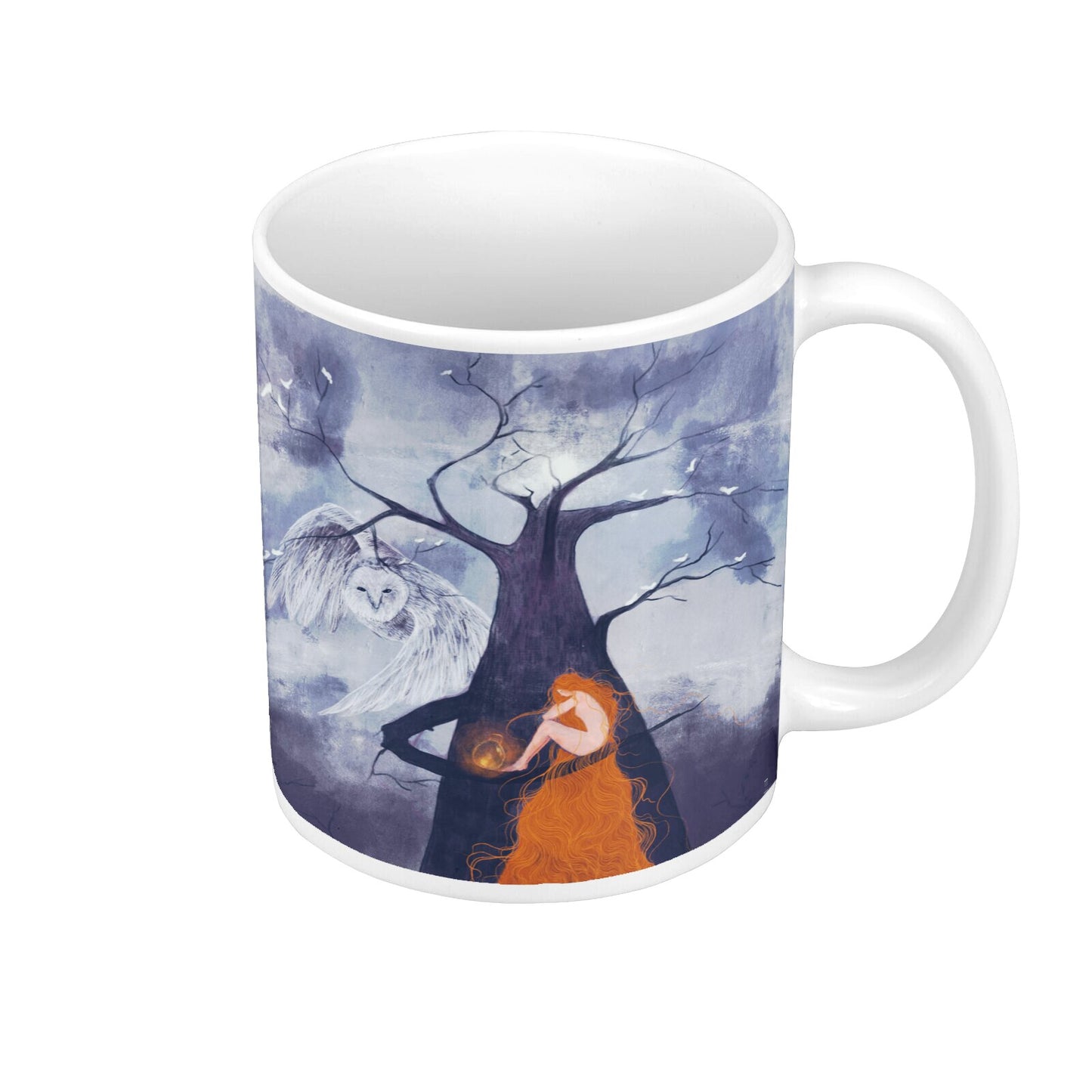 Ceramic Mug - Dawn, Two Lovers, Night and Day