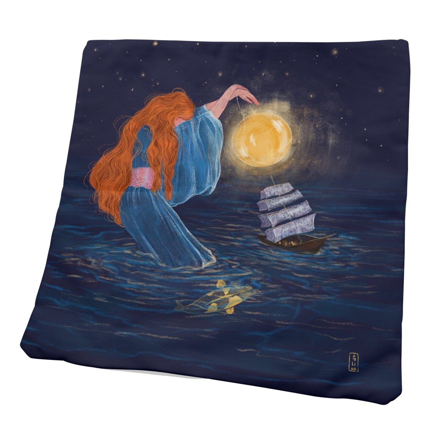 Coussin - Le chemin