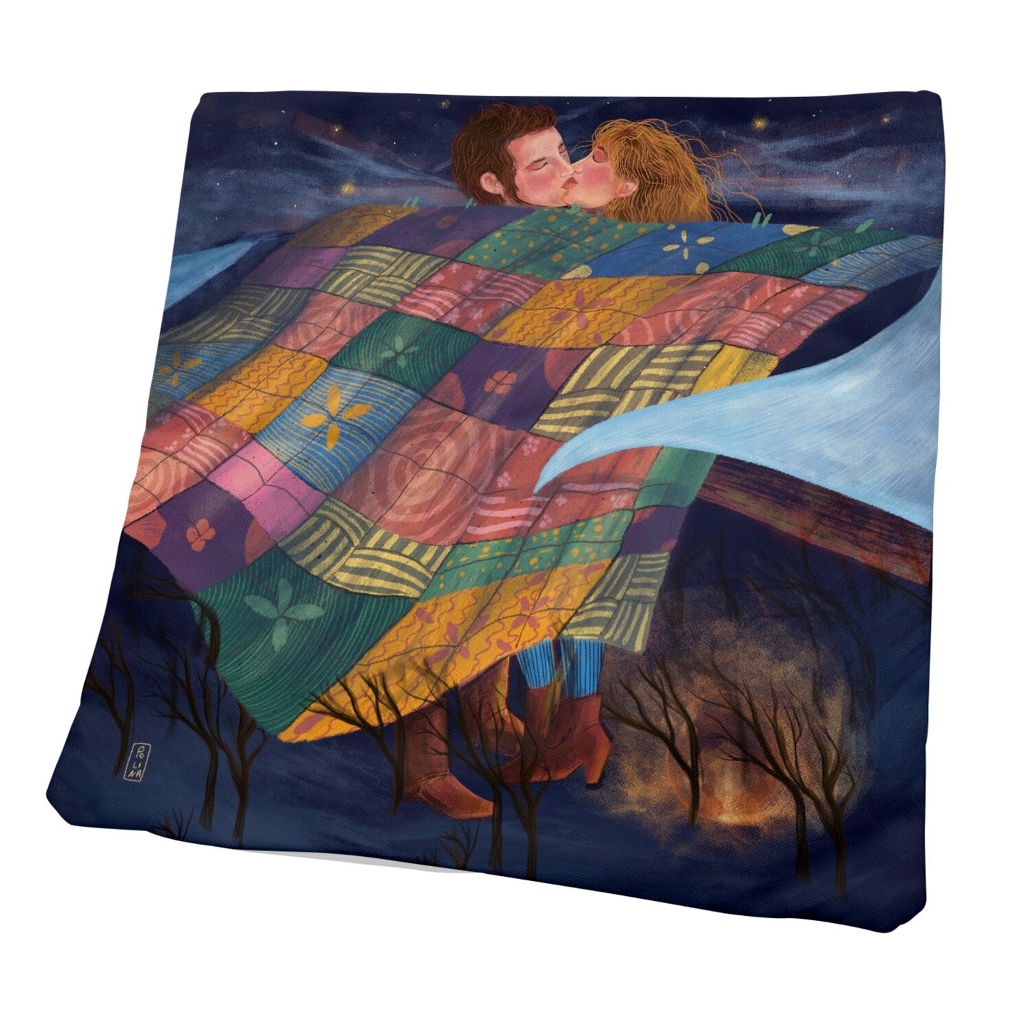 Coussin - Les amoureux