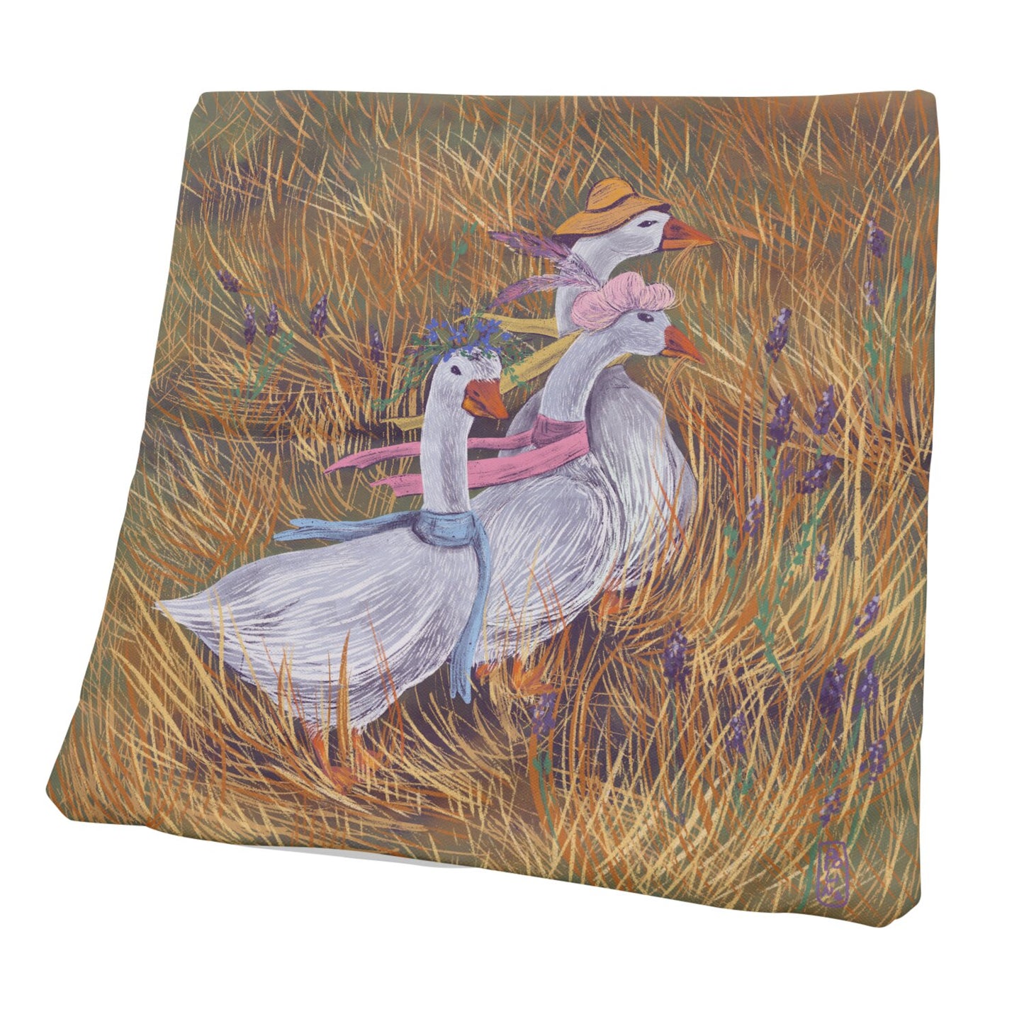 Coussin - Oies des champs
