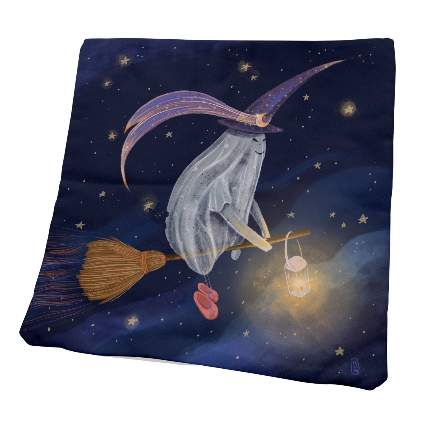 Coussin - La sorcière Fantome