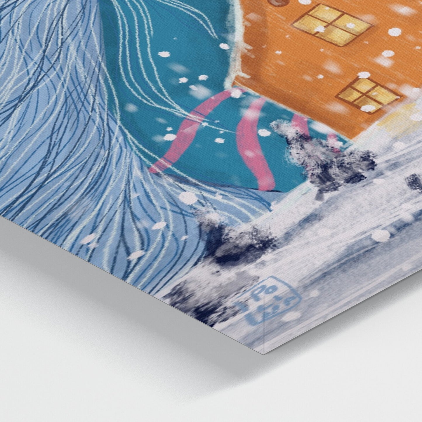 Print on Canva - The Snow Maiden