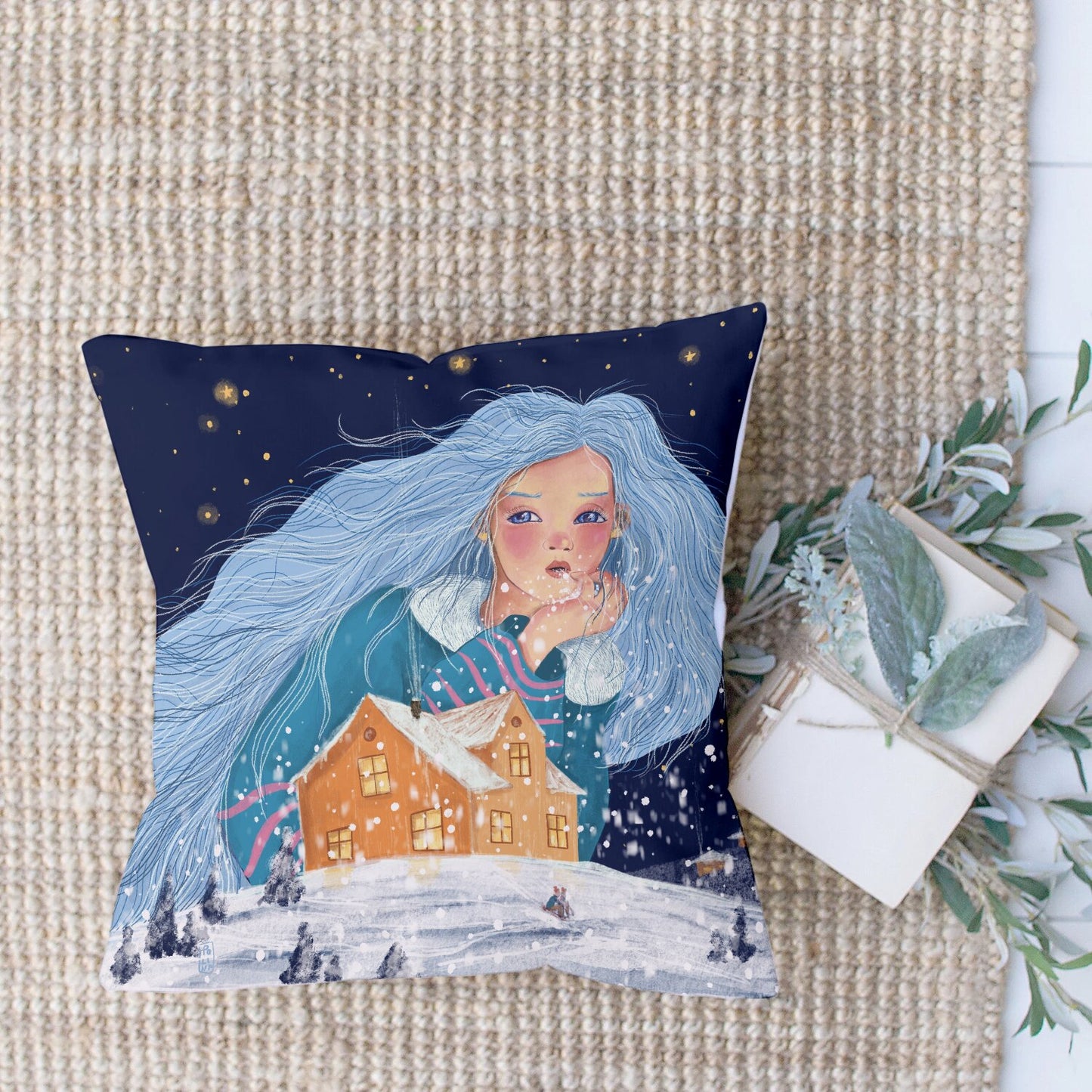 Cushion - The Snow Maiden