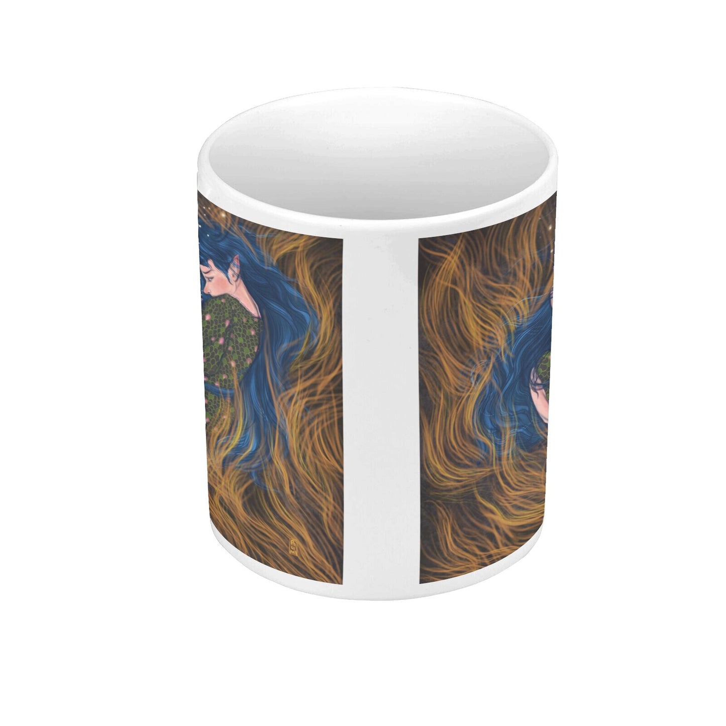 Ceramic Mug - Dawn, Two Lovers, Night and Day