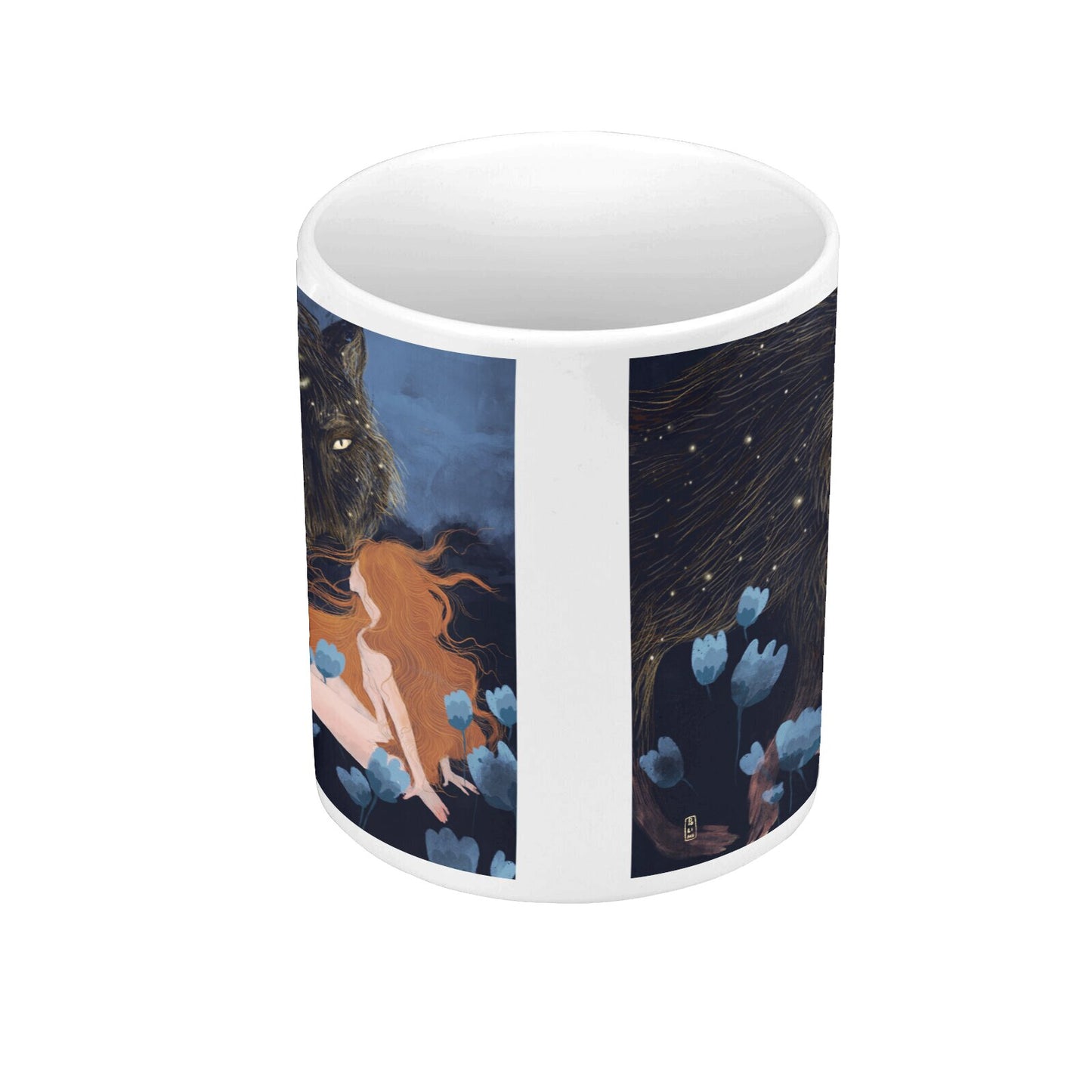 Ceramic Mug - Dawn, Two Lovers, Night and Day