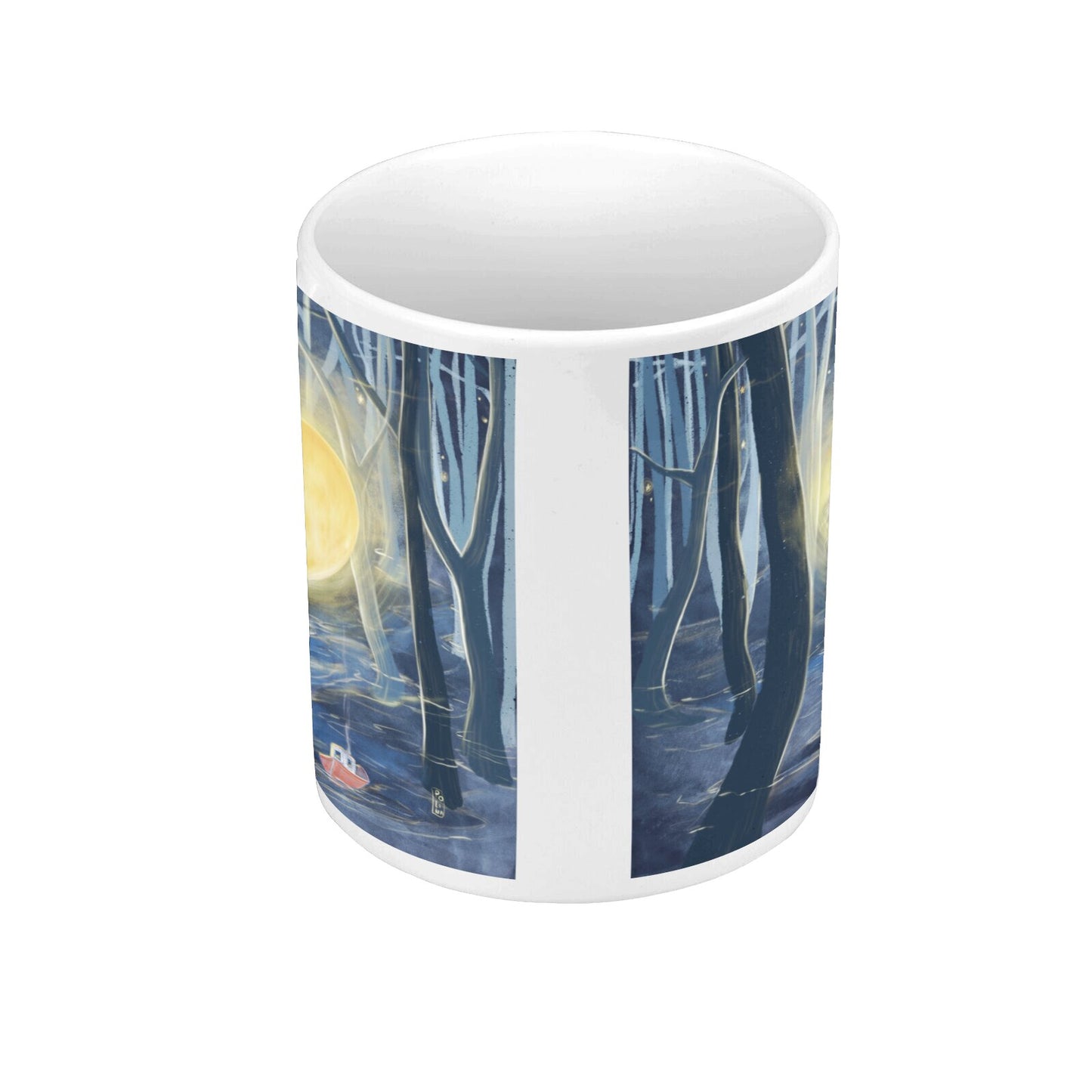 Ceramic Mug - Dawn, Two Lovers, Night and Day