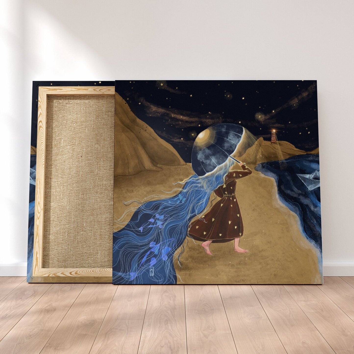 Tableau - La fille de la mer