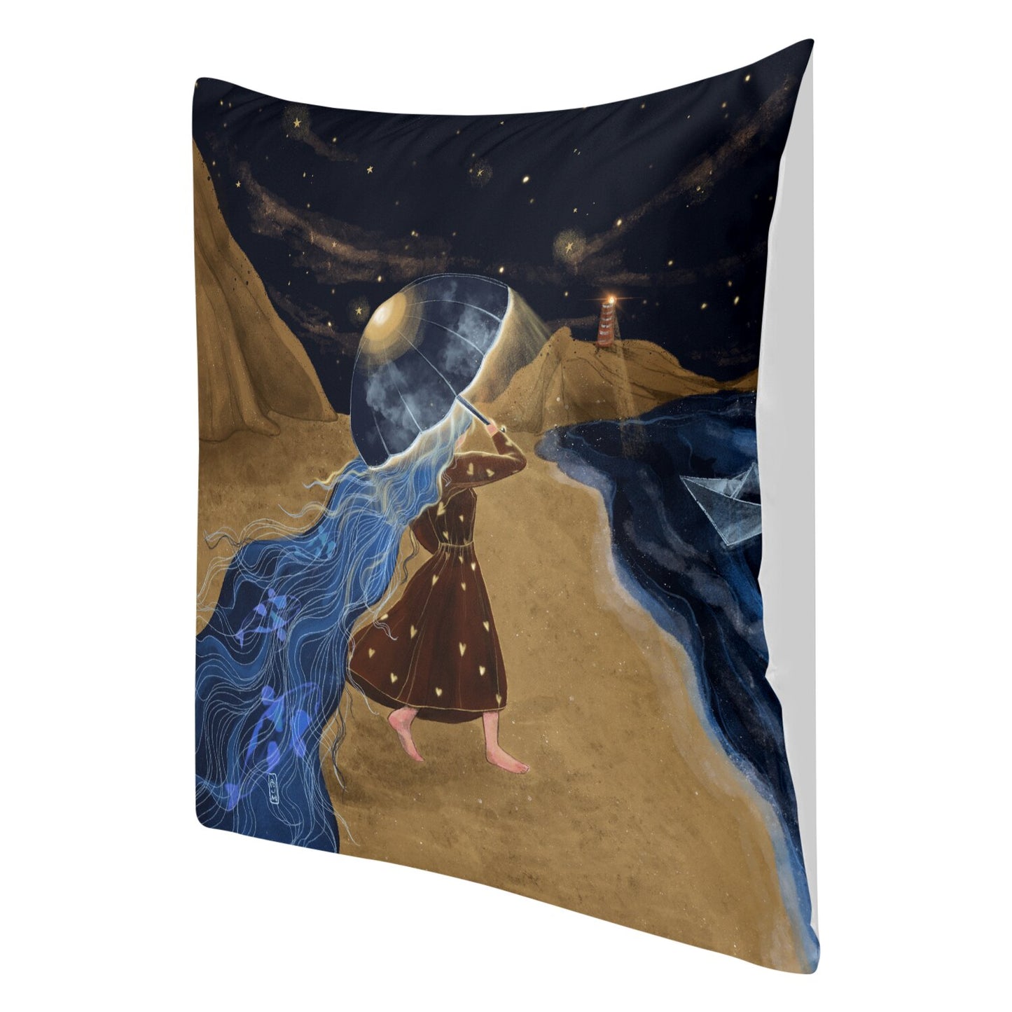 Coussin - La fille de la mer