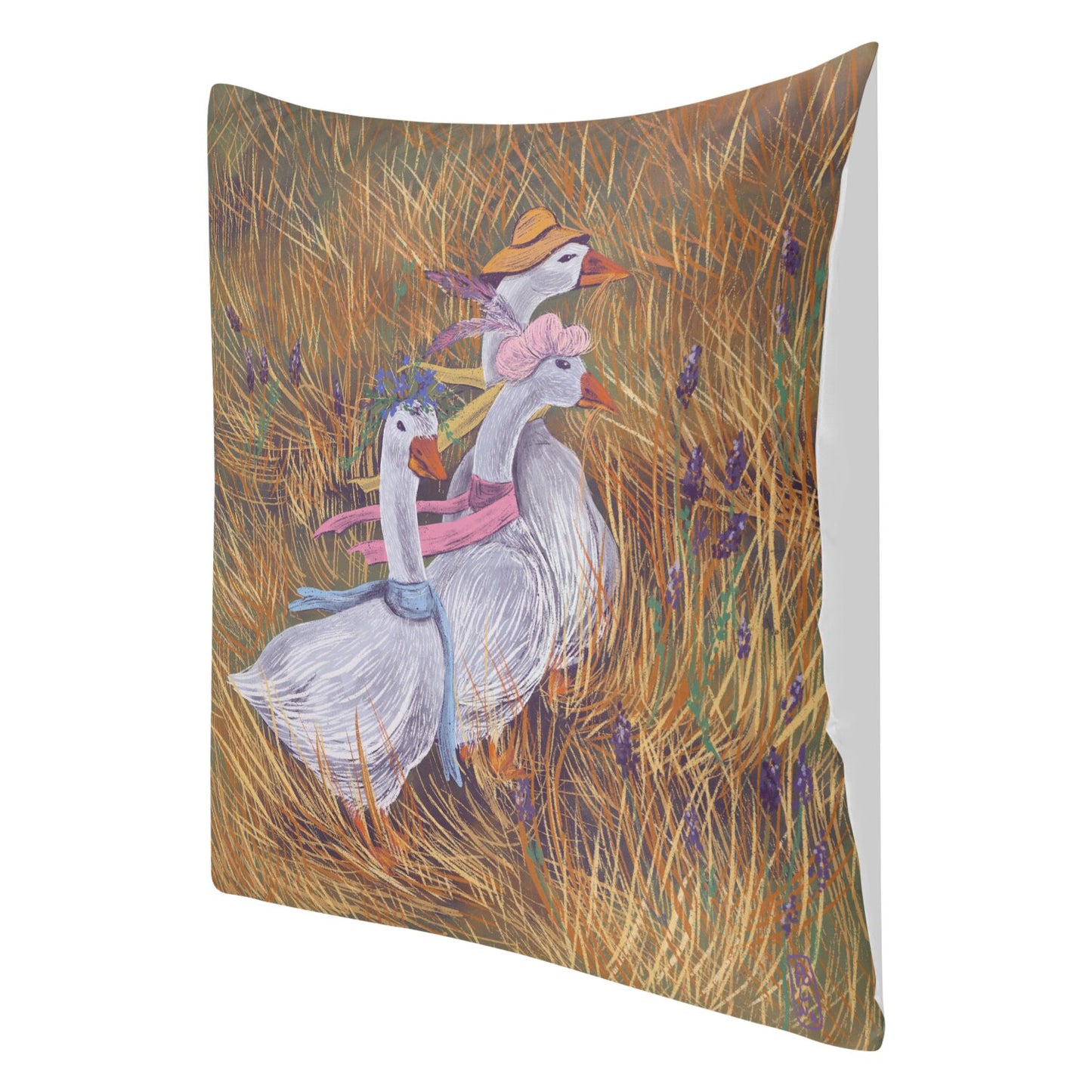 Coussin - Oies des champs