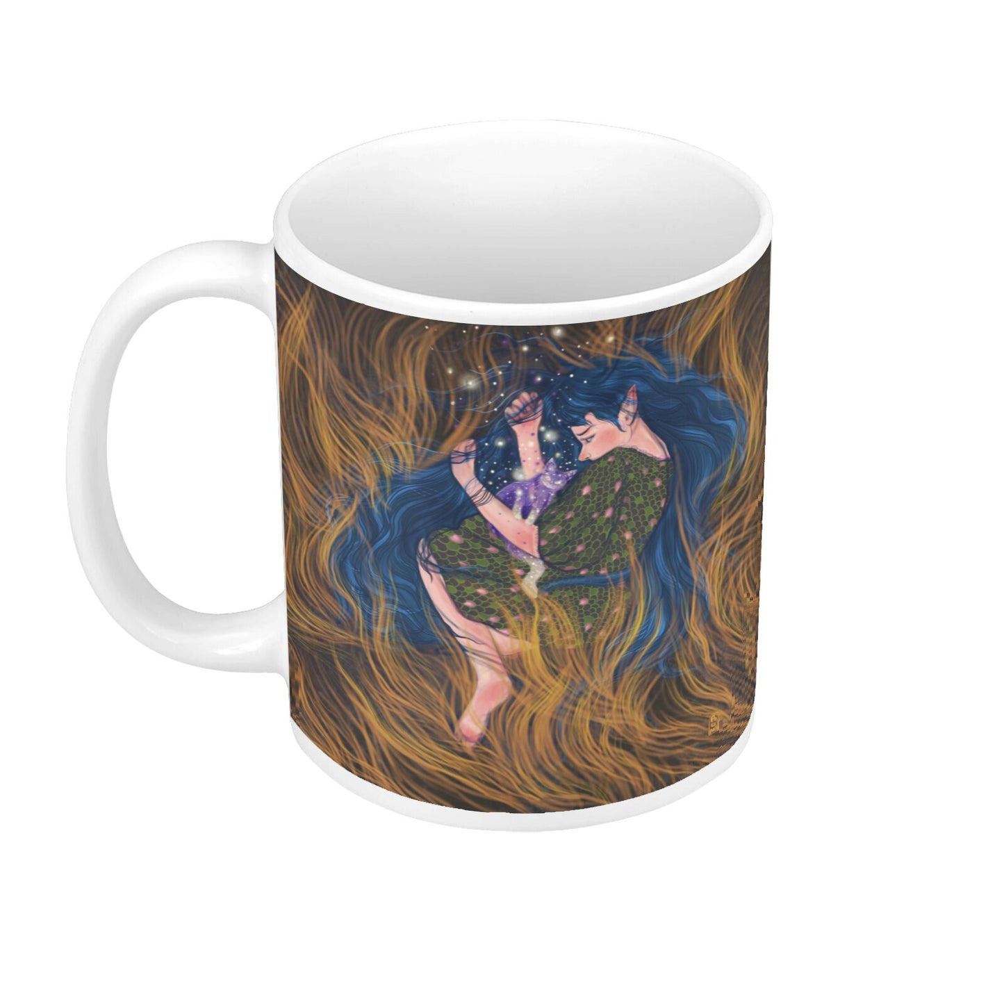 Ceramic Mug - Dawn, Two Lovers, Night and Day