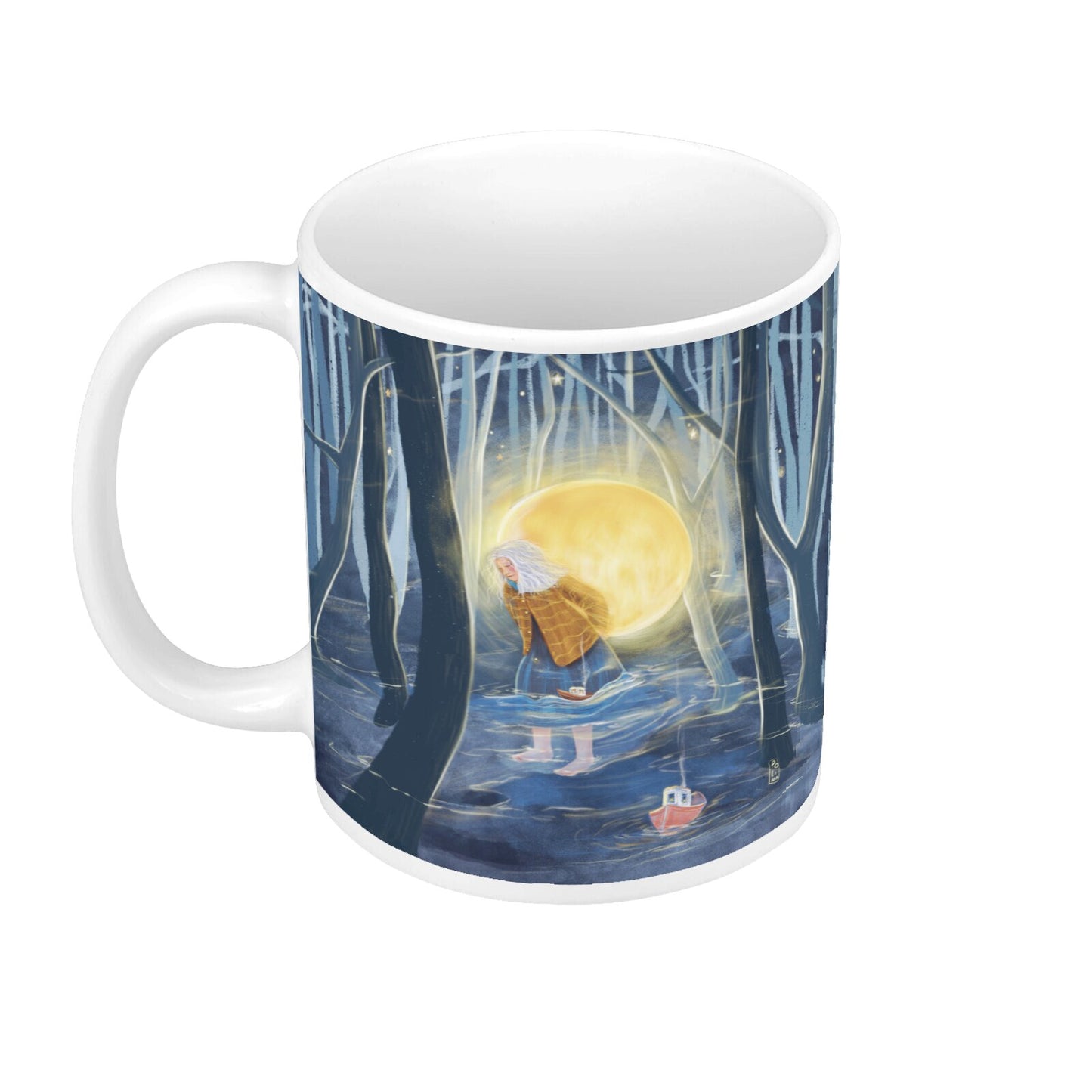 Ceramic Mug - Dawn, Two Lovers, Night and Day