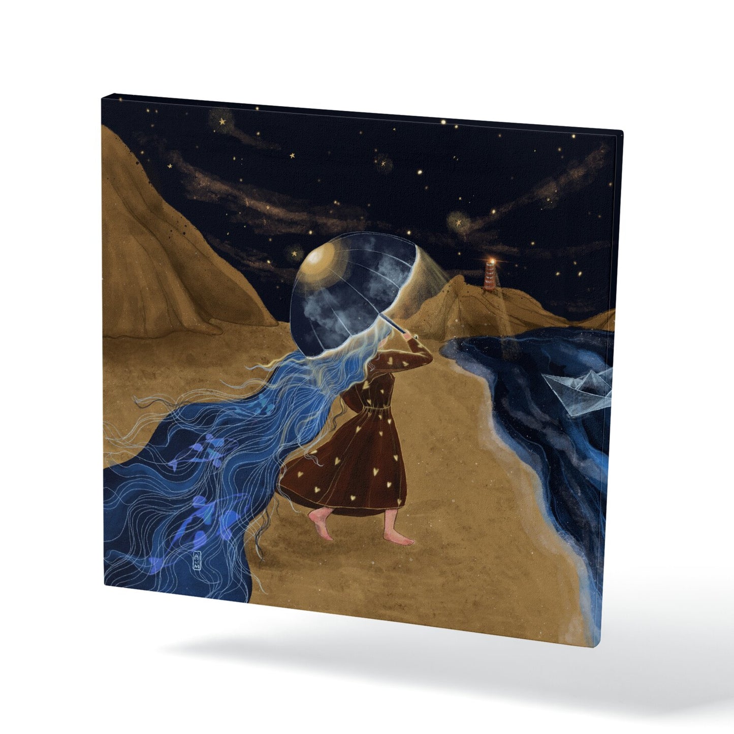 Tableau - La fille de la mer