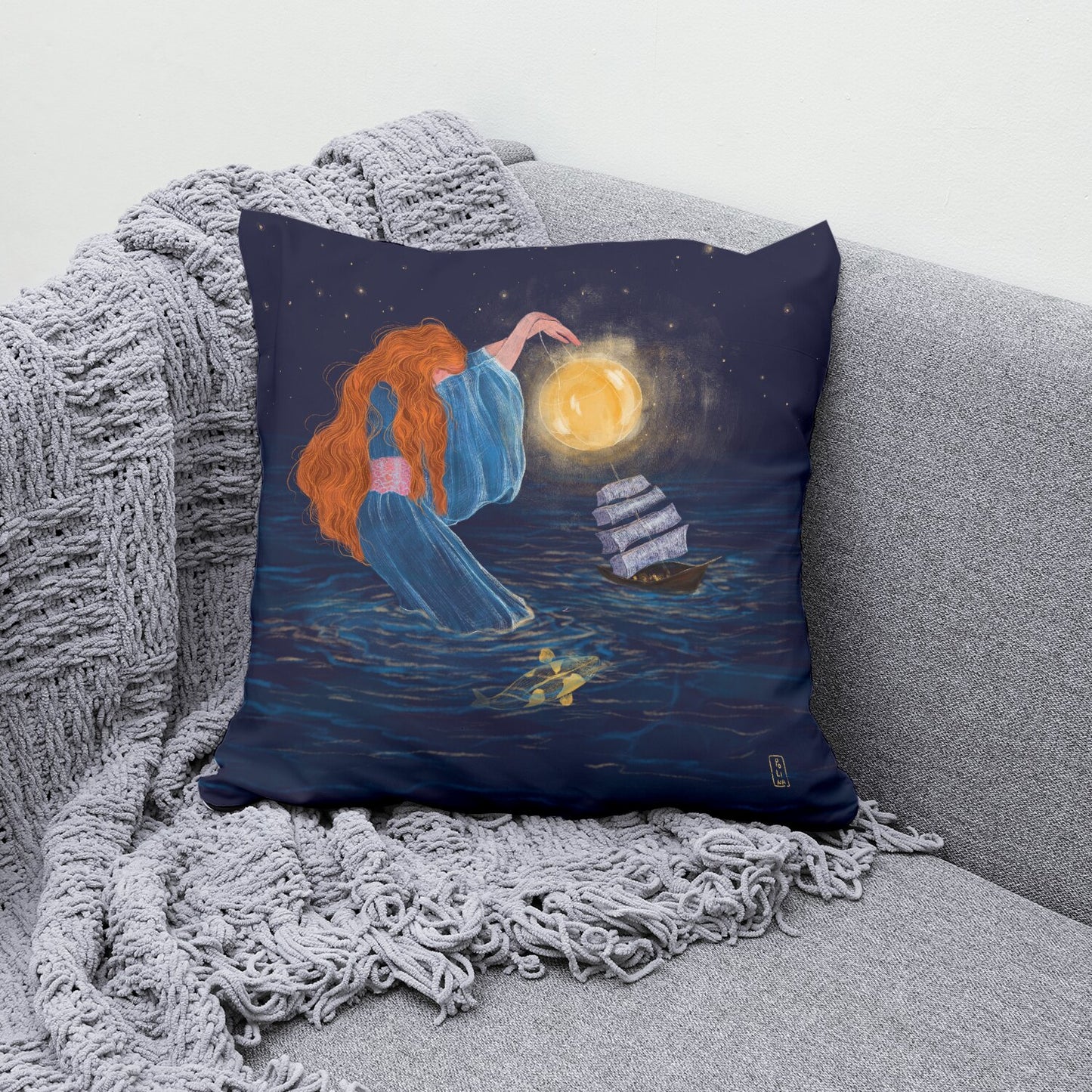 Coussin - Le chemin