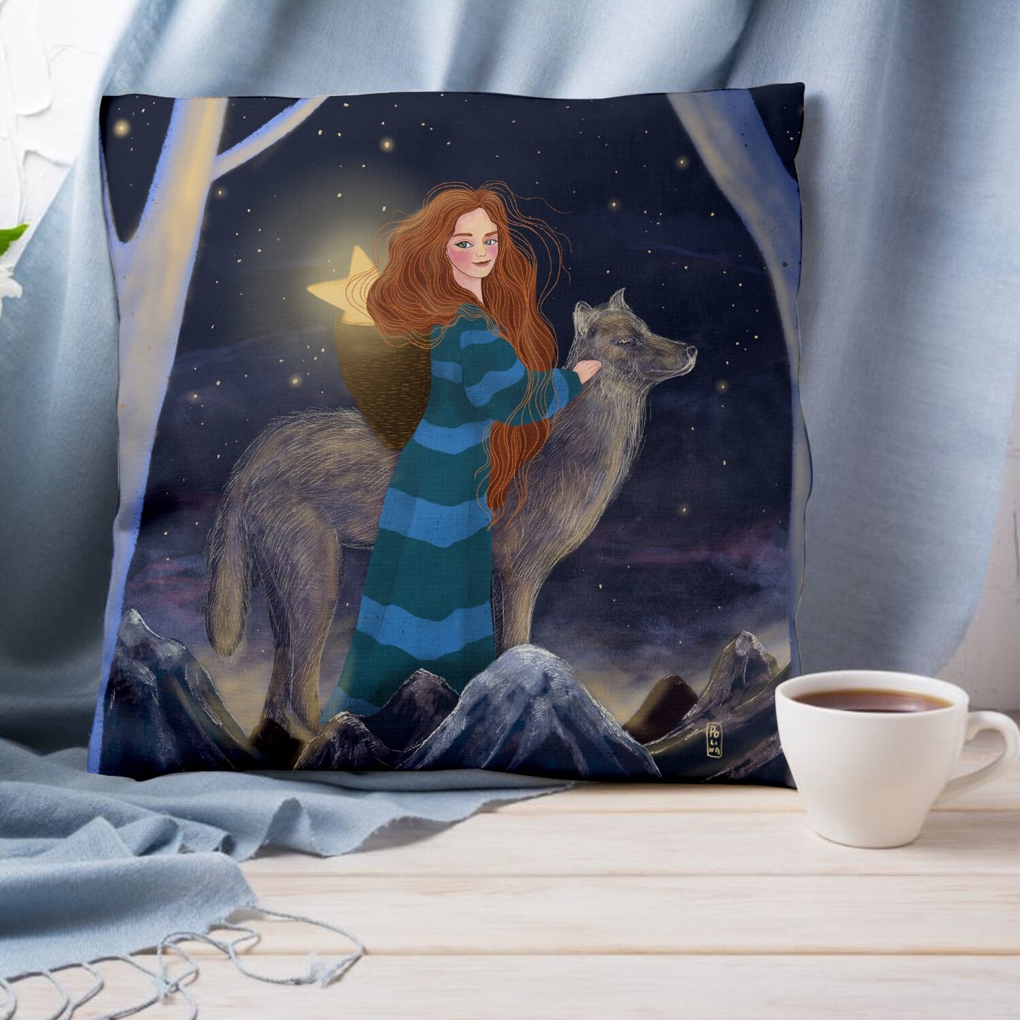 Cushion - The Night Watcher