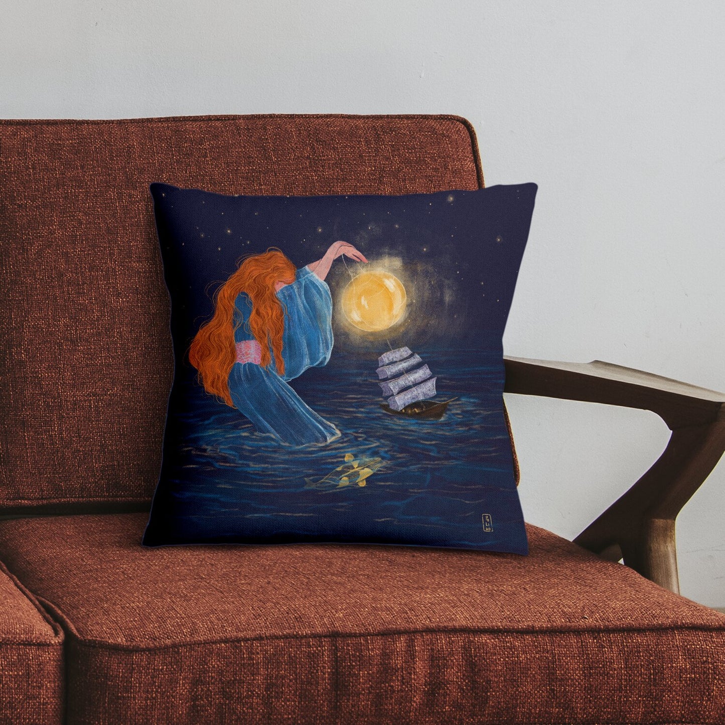 Coussin - Le chemin