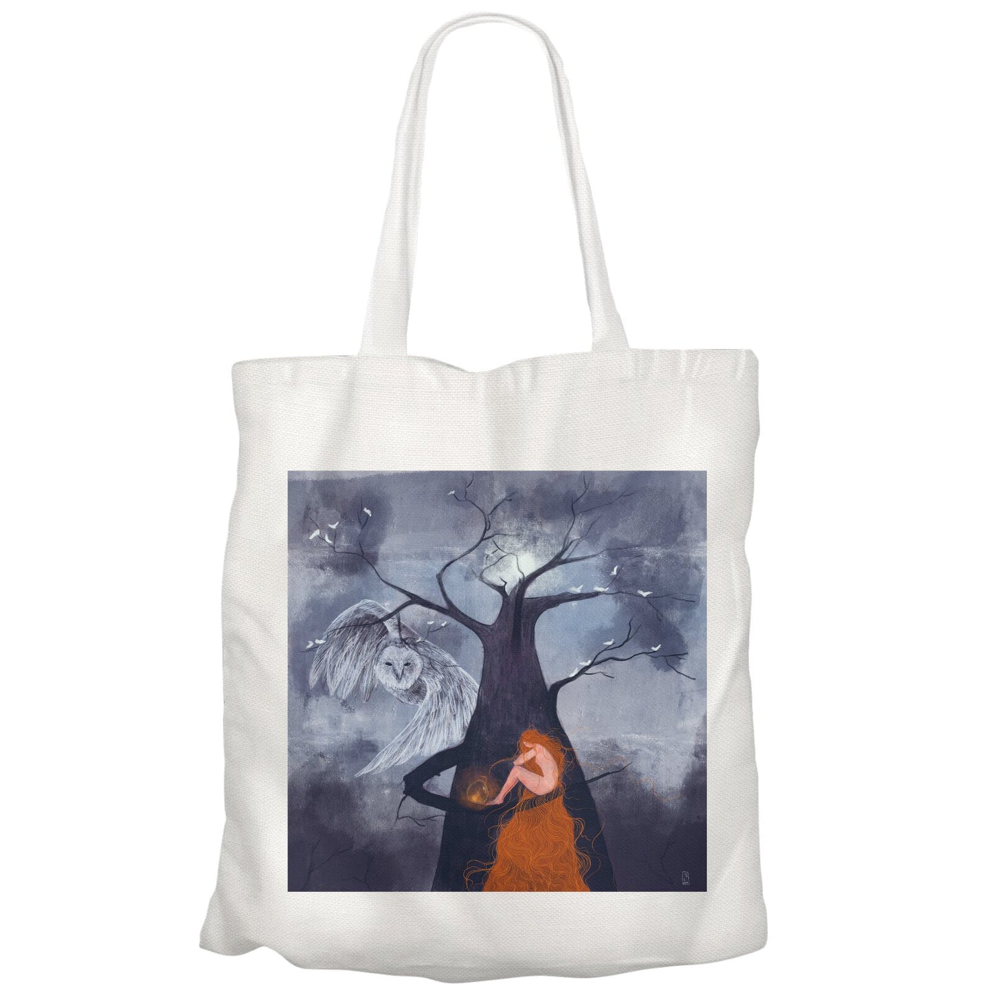 Tote Bag - Dawn, Two Lovers, Night and Day
