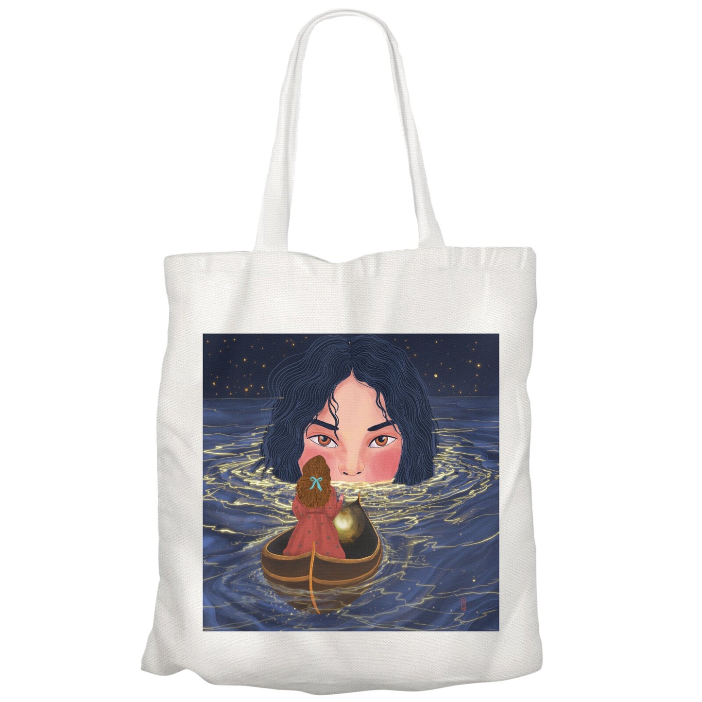 Tote Bag - Dawn, Two Lovers, Night and Day