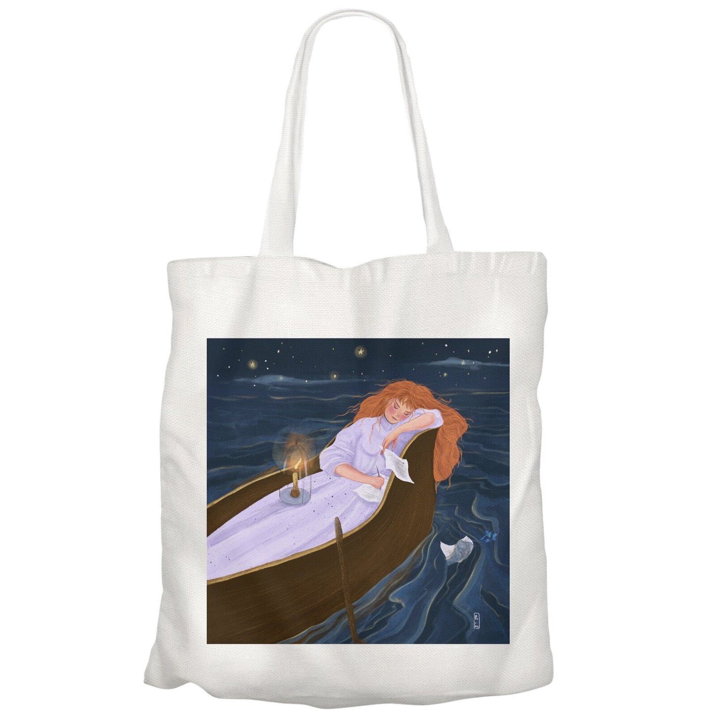 Tote Bag - La barque des amoureux
