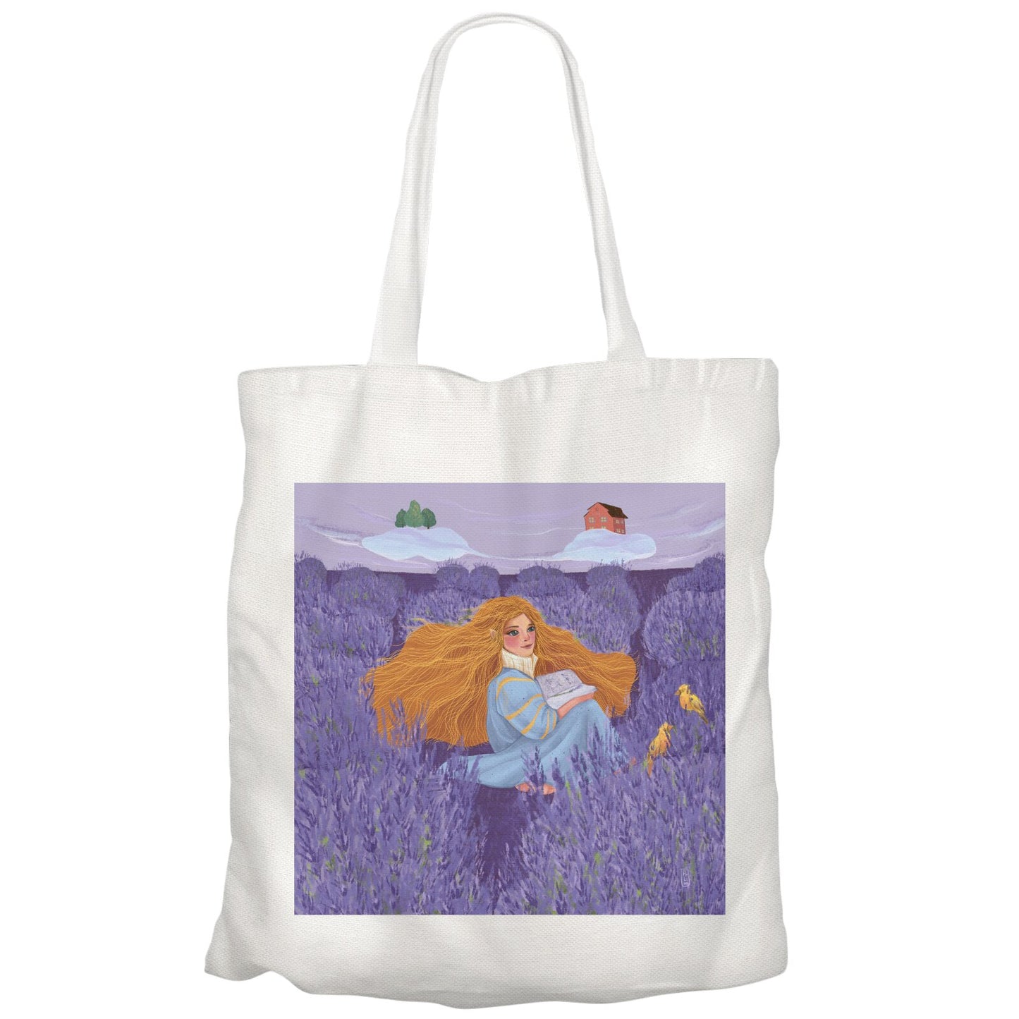 Tote Bag - L'amoureuse et la lavande