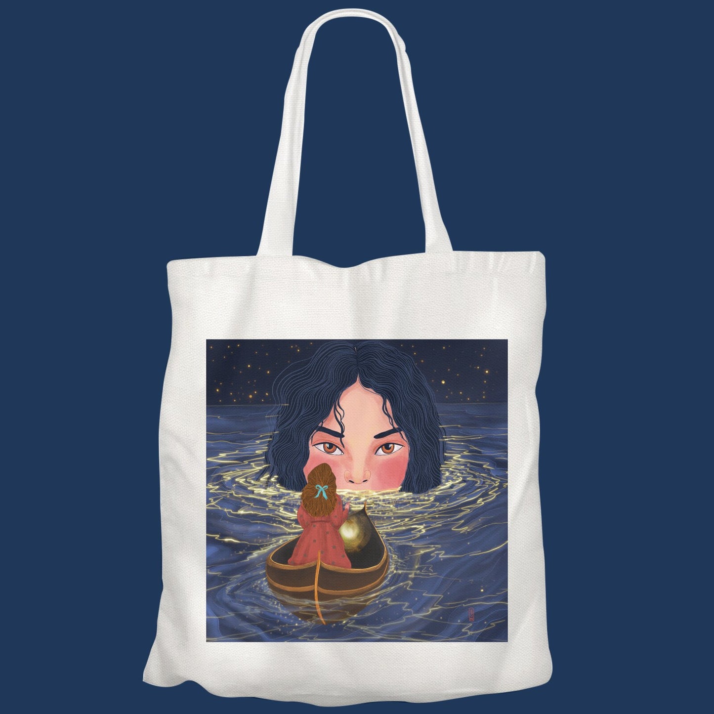 Tote Bag - Dawn, Two Lovers, Night and Day