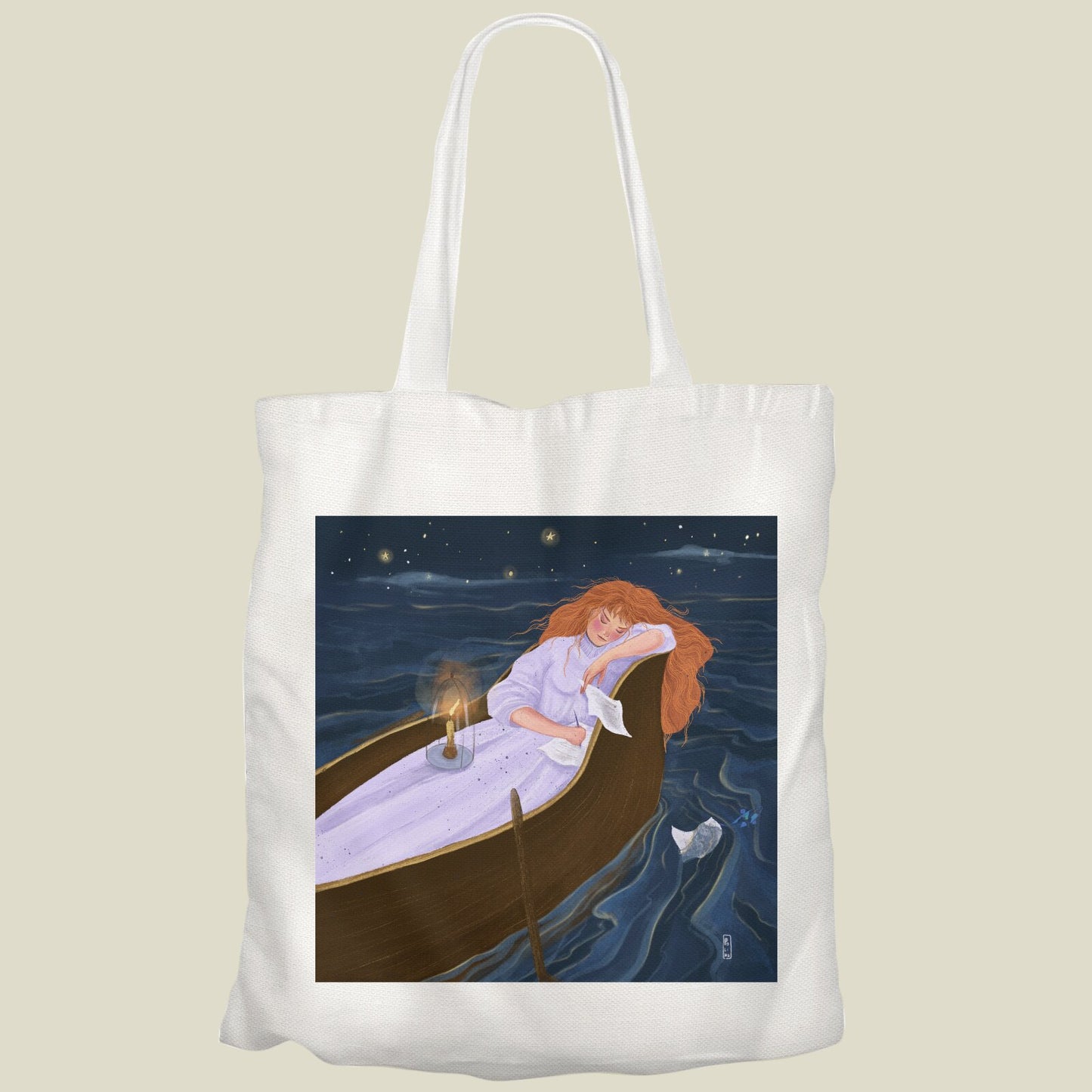 Tote Bag - La barque des amoureux