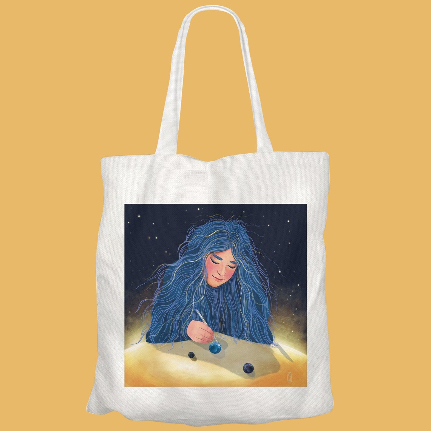 Tote Bag - Dawn, Two Lovers, Night and Day