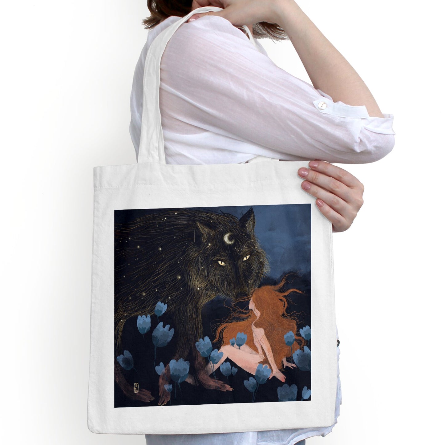 Tote Bag - Dawn, Two Lovers, Night and Day