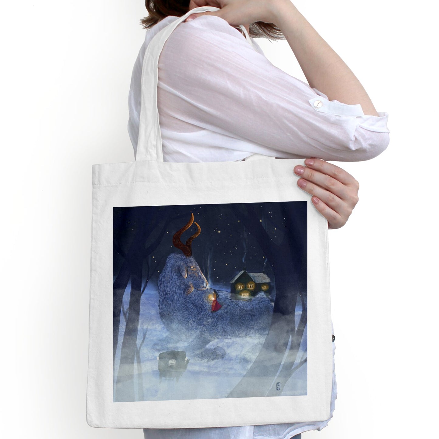 Tote Bag - Dawn, Two Lovers, Night and Day