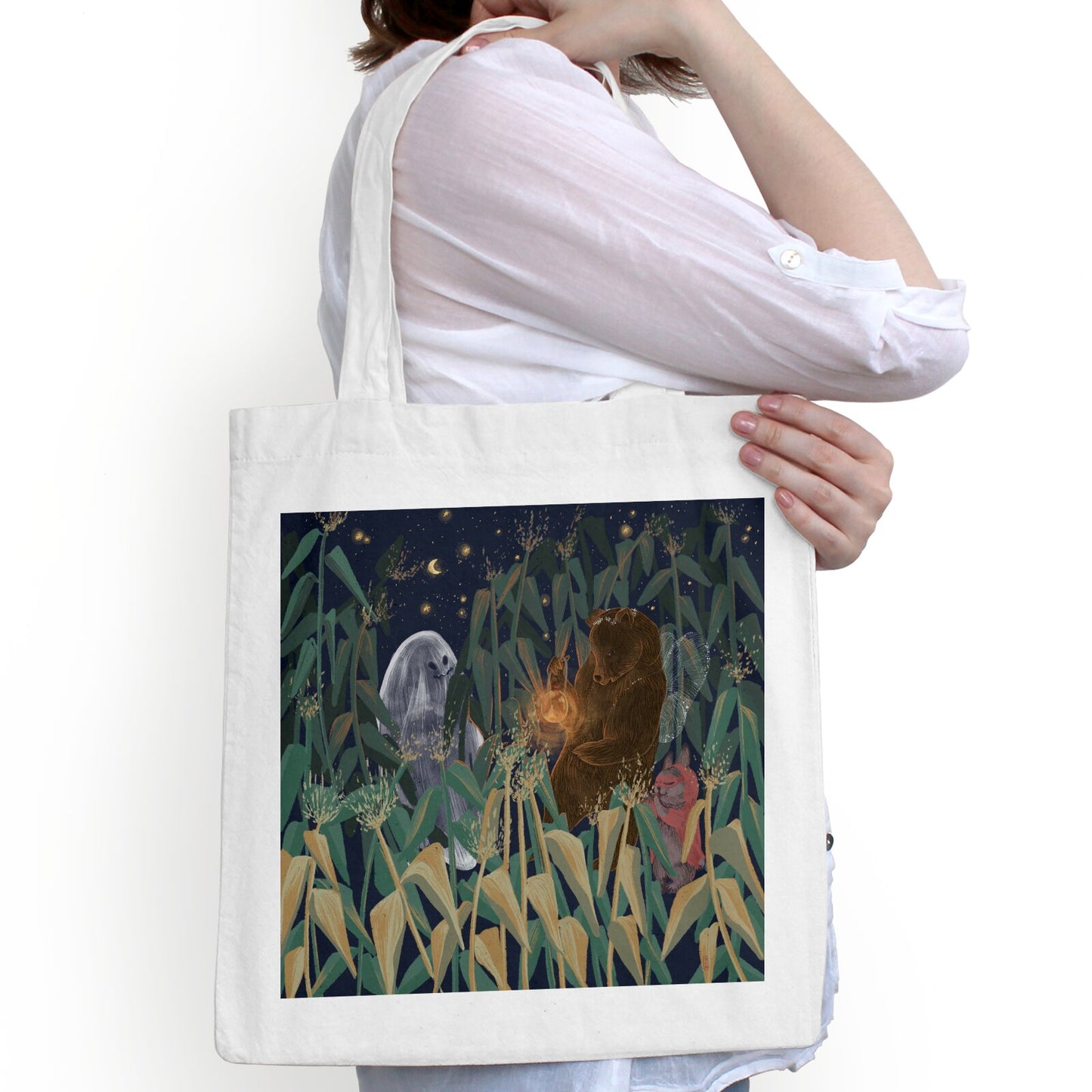Tote Bag - Les habitants du champs de maïs