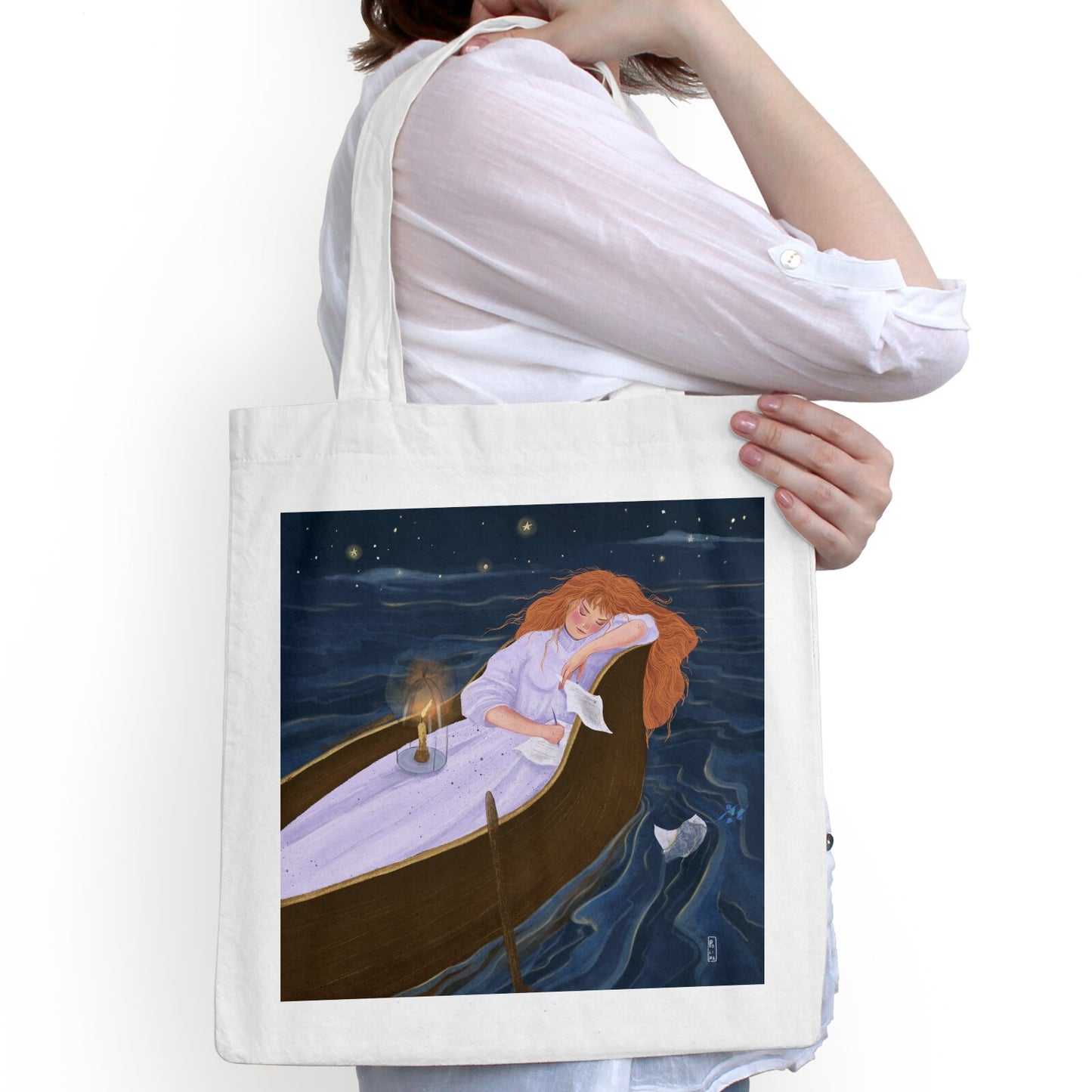 Tote Bag - La barque des amoureux