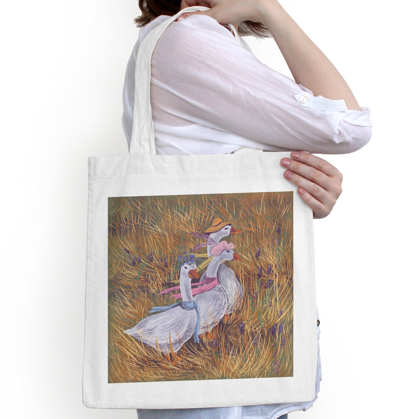 Tote Bag - Oies des champs