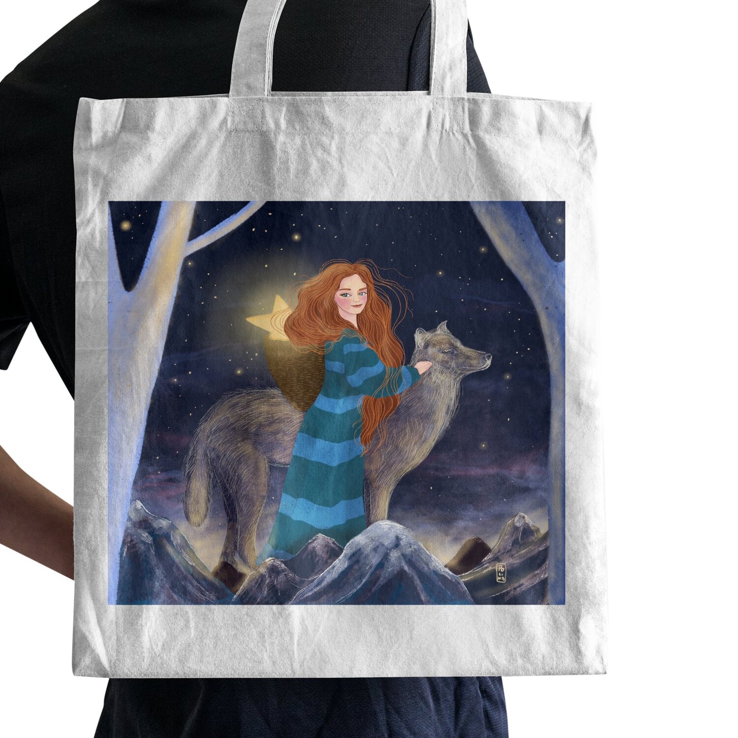 Tote Bag - La Veilleuse de Nuit