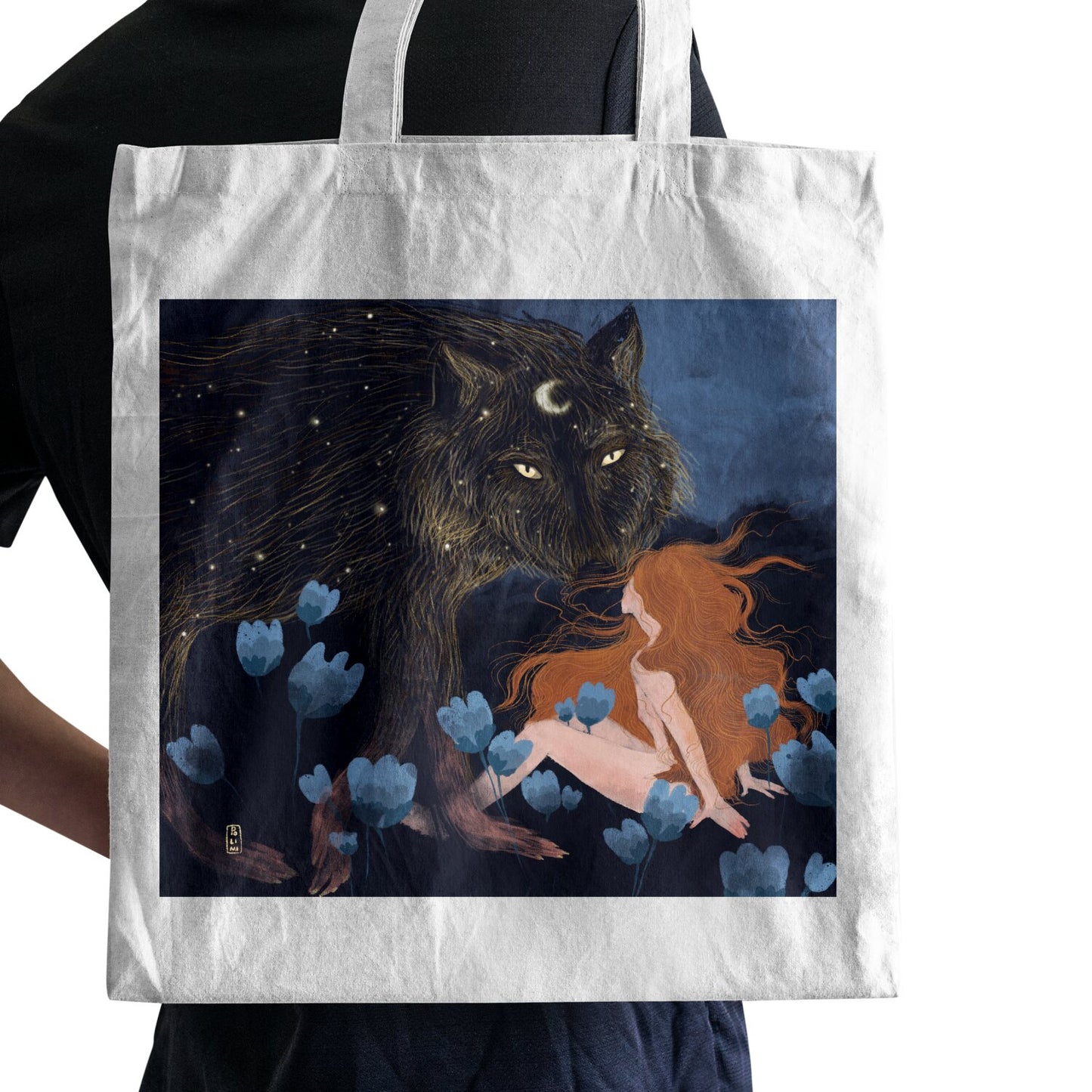 Tote Bag - Dawn, Two Lovers, Night and Day
