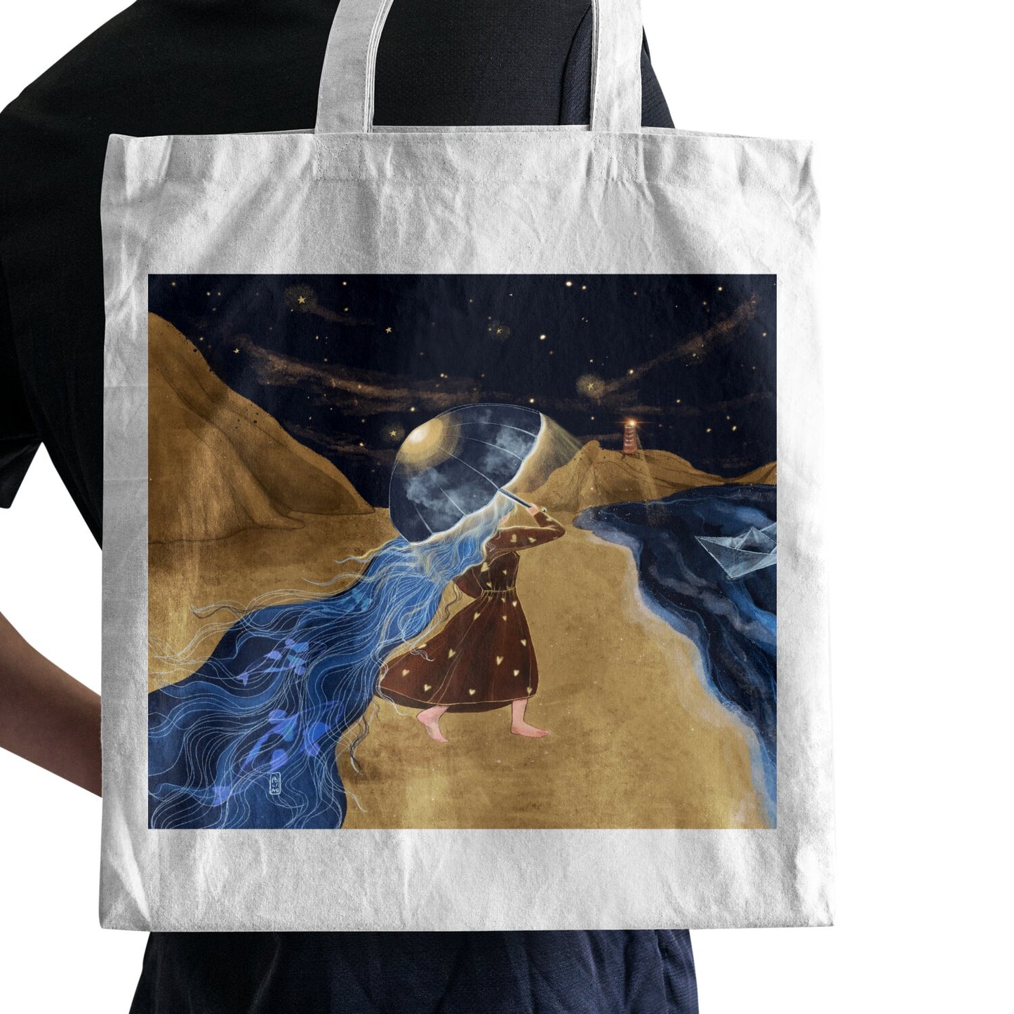Tote Bag - La fille de la mer