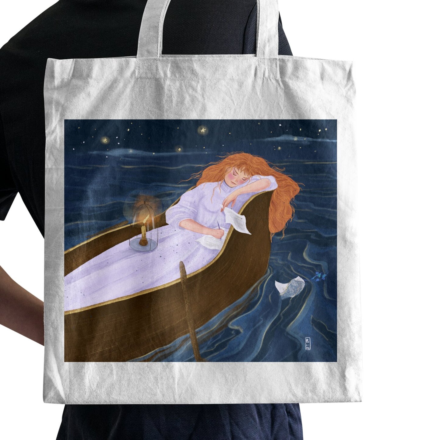 Tote Bag - La barque des amoureux
