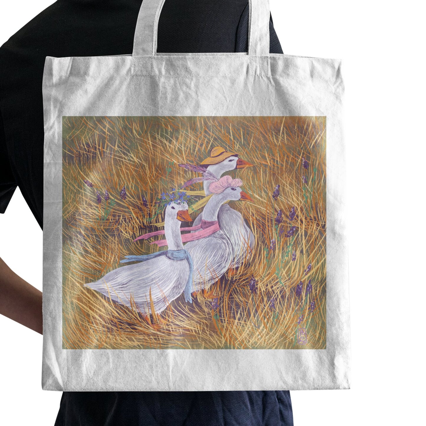 Tote Bag - Oies des champs