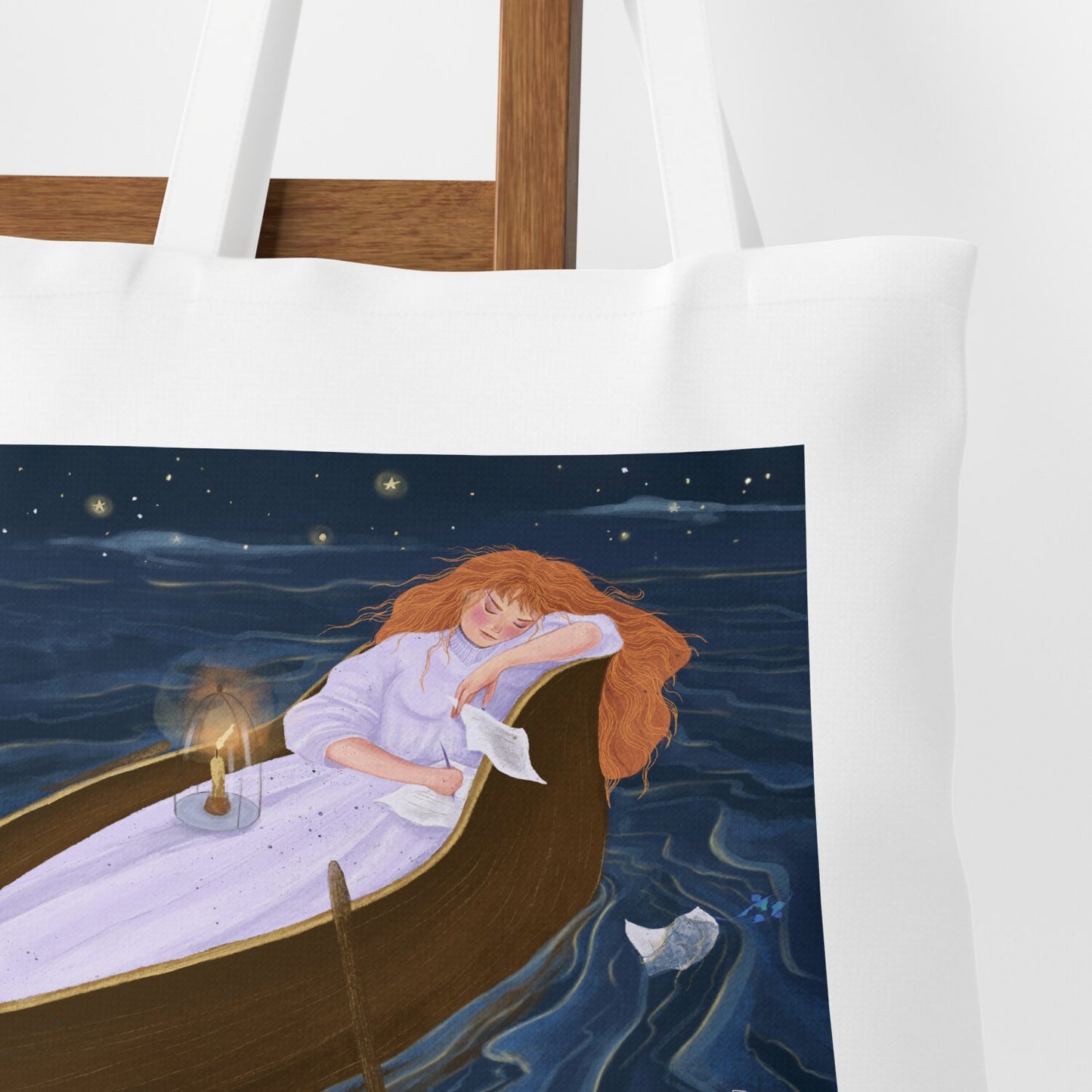 Tote Bag - La barque des amoureux