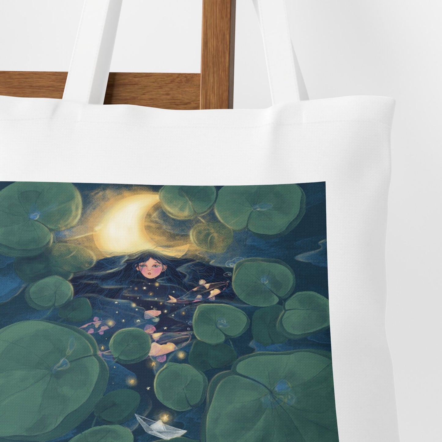 Tote Bag - La lune dans les bras de la nuit