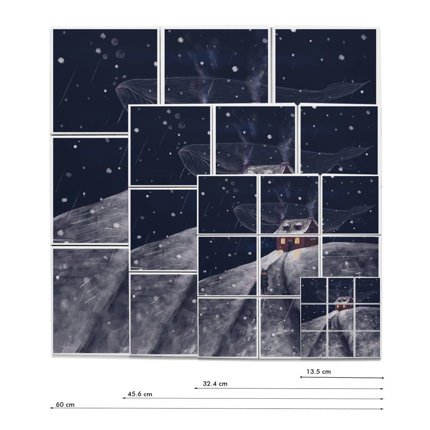 Ceramic Tiles - Snow Magic