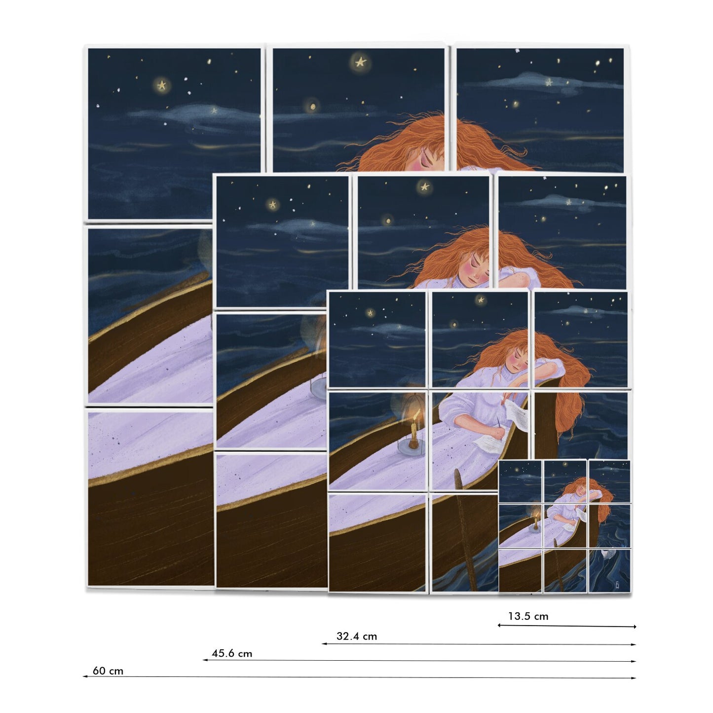 Carreaux Ceramique - La barque des amoureux