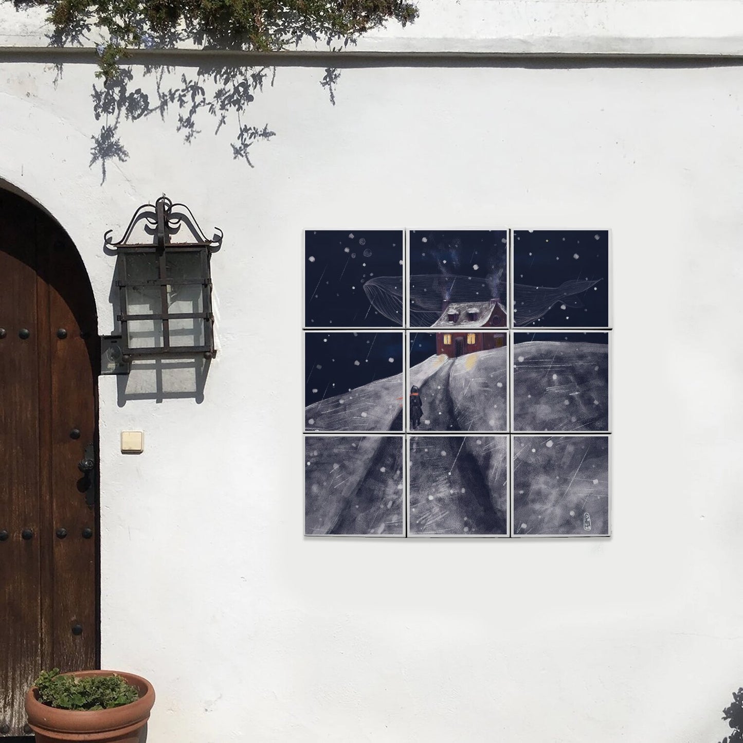 Ceramic Tiles - Snow Magic